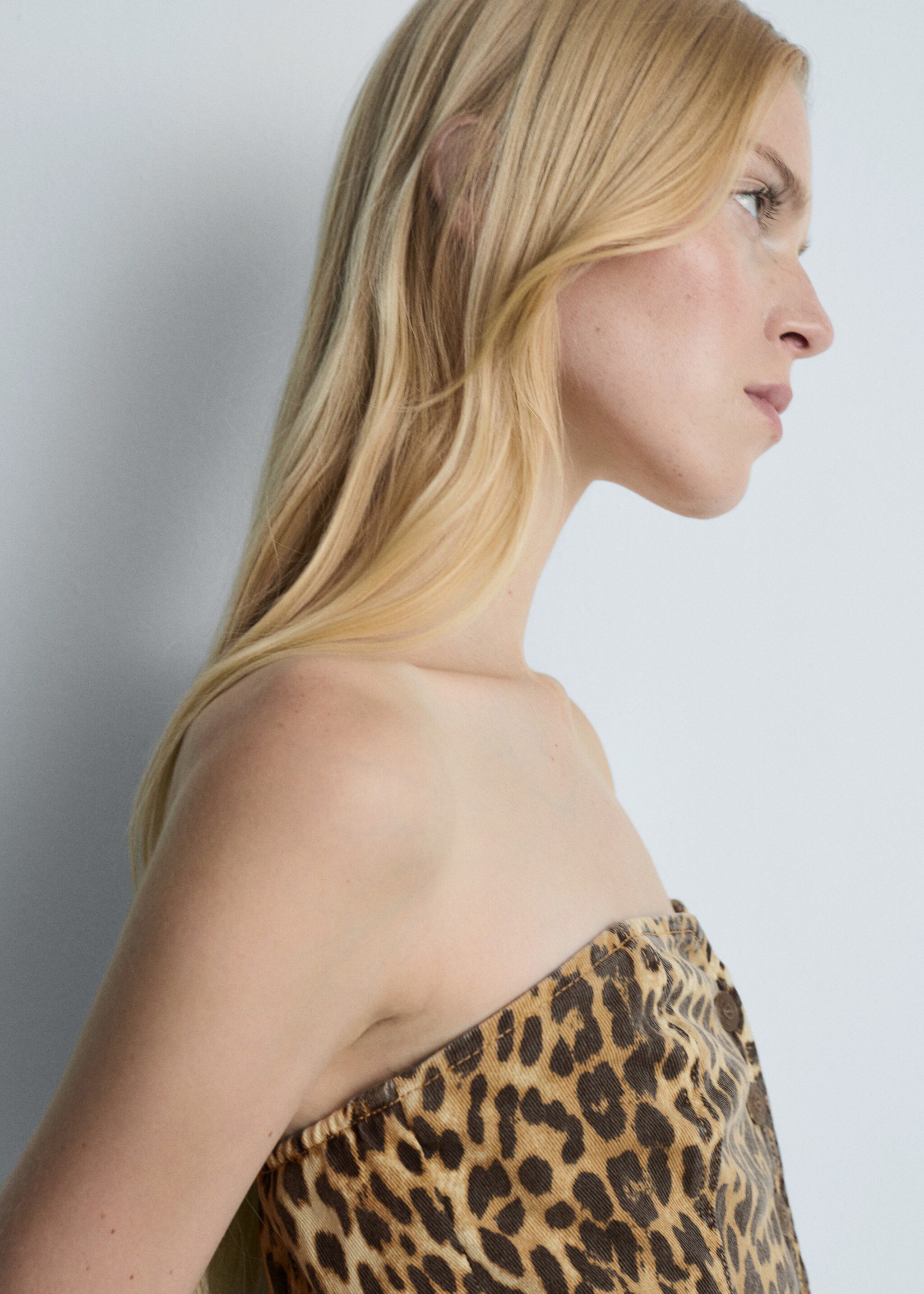 Leopardmönstrad korsettopp - Detaljer om artikeln 1