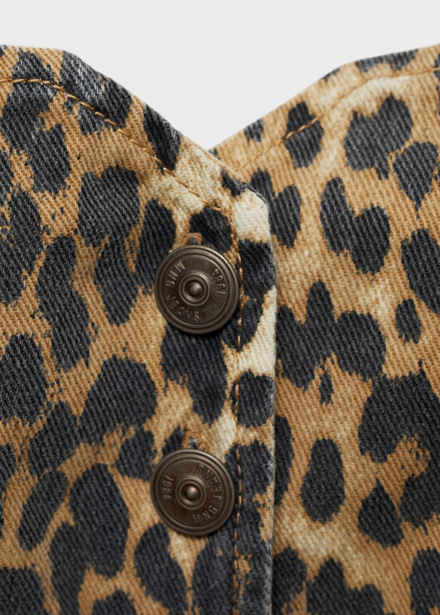 Korsett-Top mit Leopardenmuster - Detail des Artikels 8