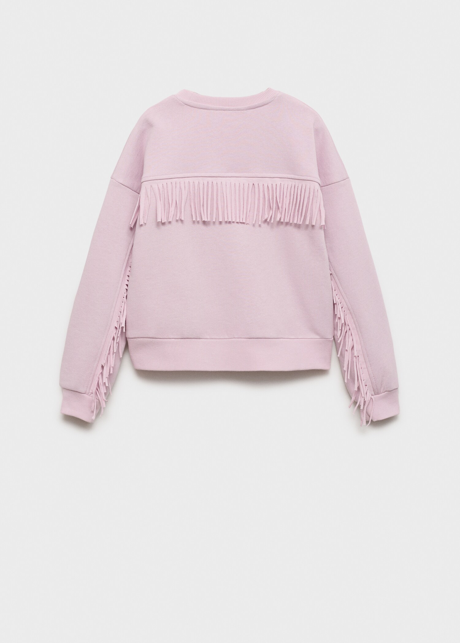 Sudadera algodón detalle bordado - Reverso del artículo