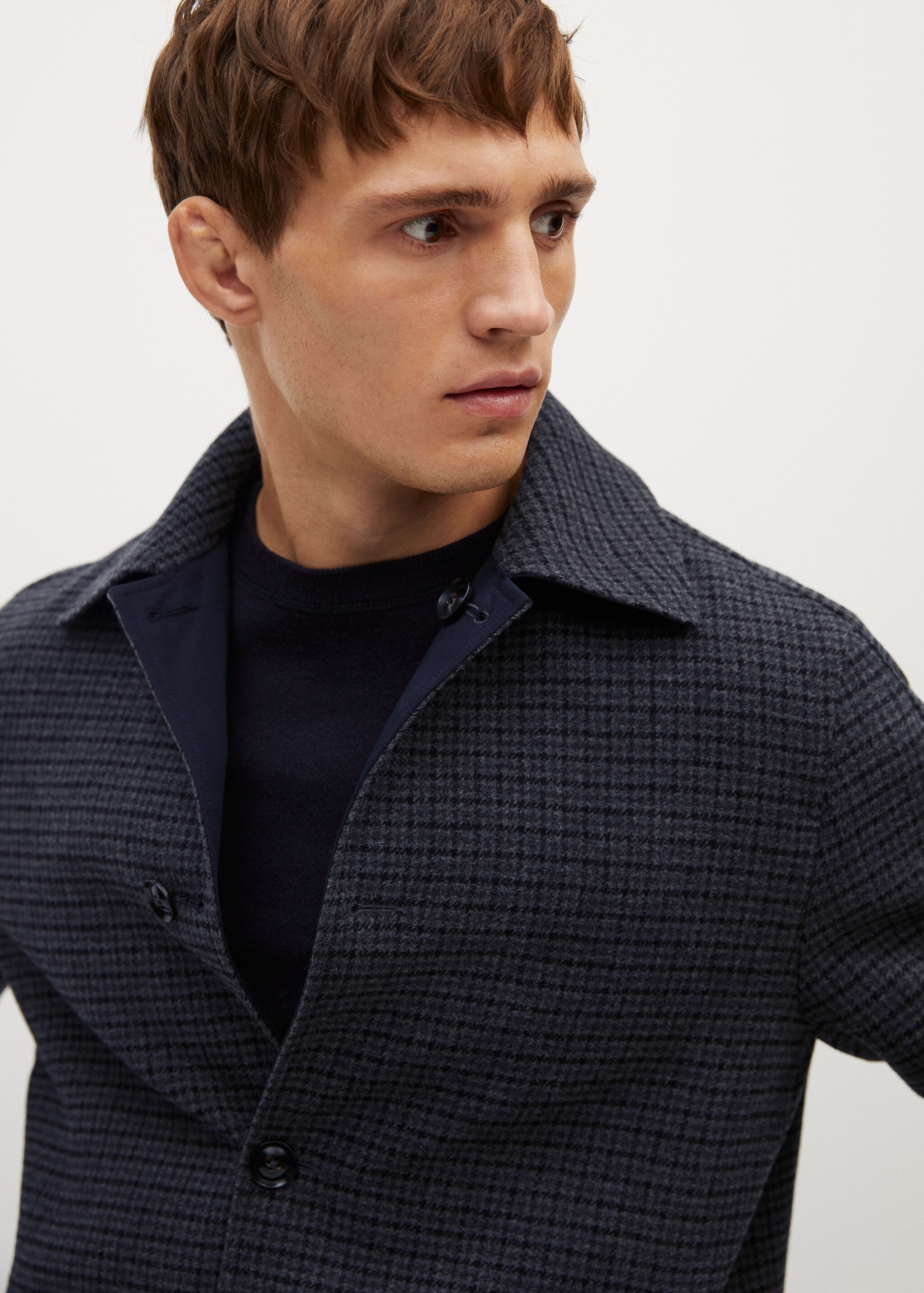 Super slim-fit suit blazer in stretch fabric - Details of the article 2