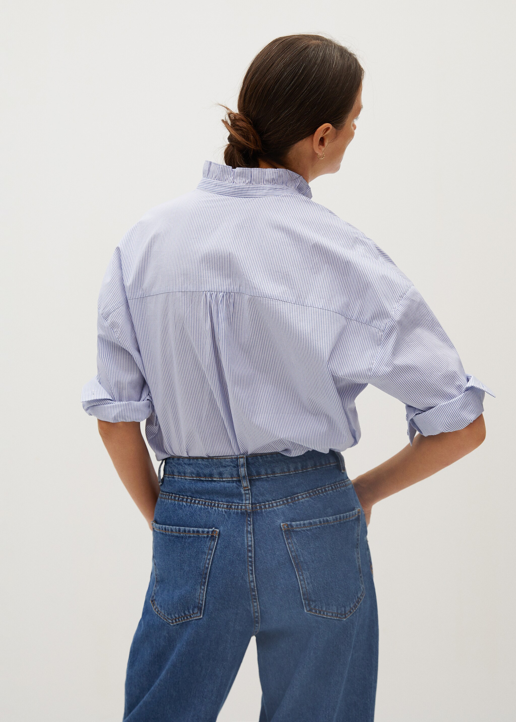 Camisa algodón volantes - Reverso del artículo