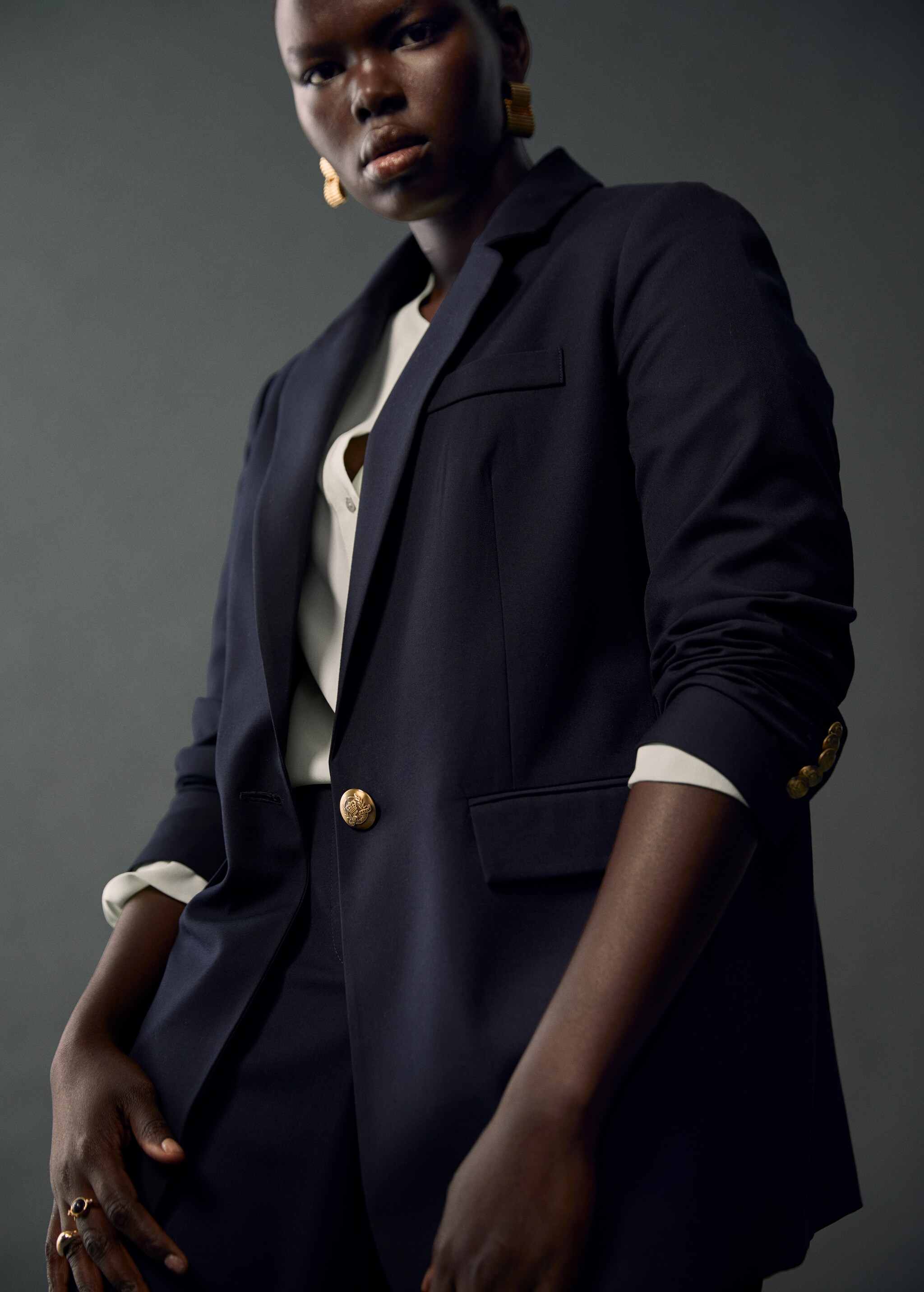Structured Blazer button - Details of the article 5