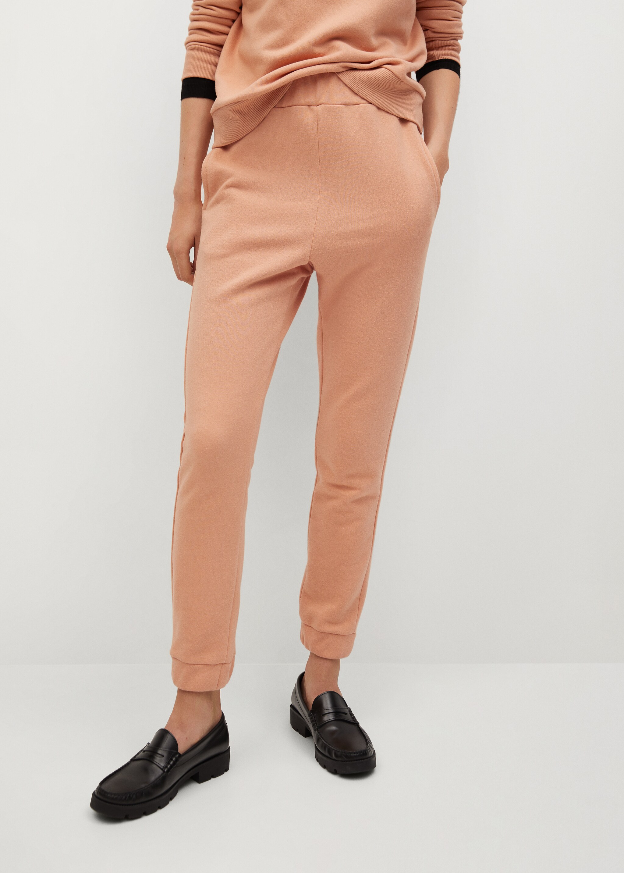 Pantalón jogger algodón - Plano medio