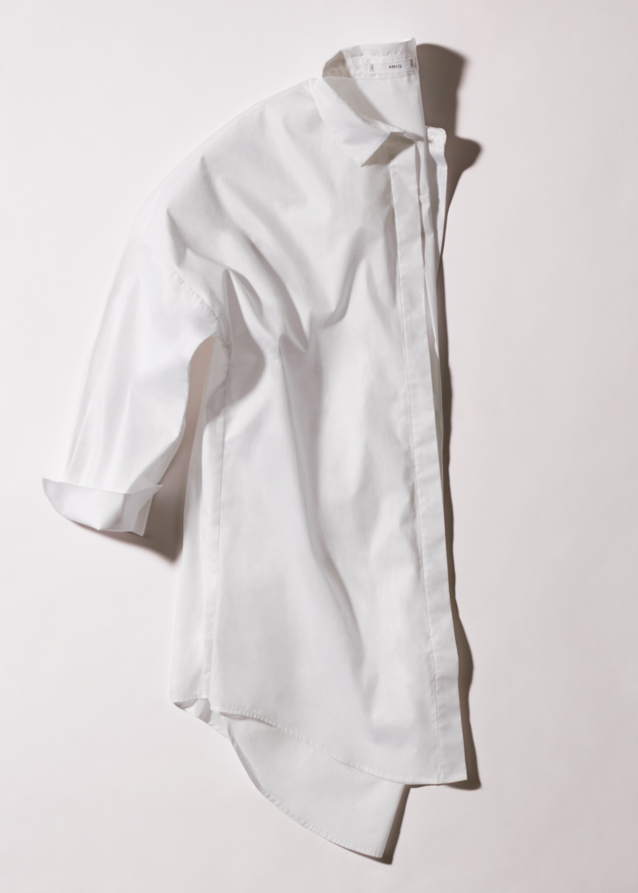 Oversize cotton shirt - Details of the article 4