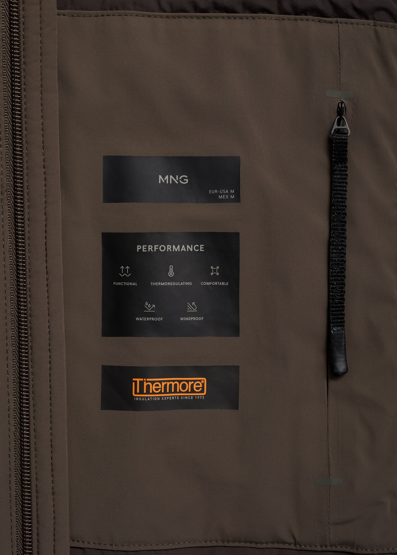 Thermore® waterproof quilted barn jacket with Thermore® padding - Details of the article 0