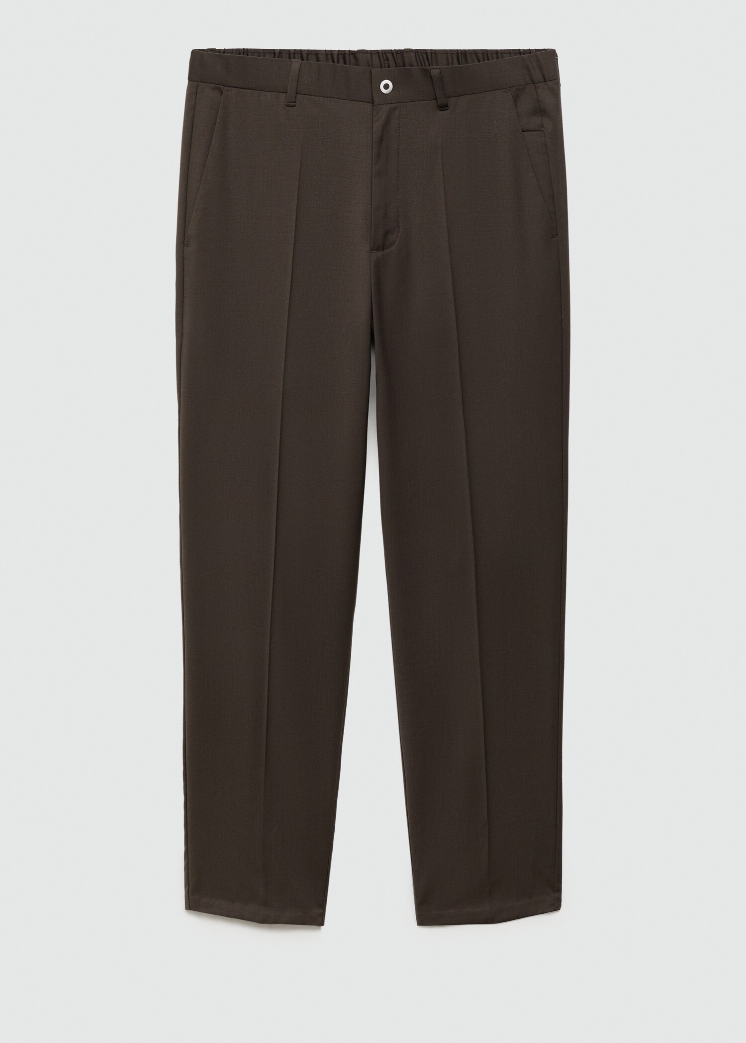 Coolmax® stretch-fabric slim-fit pants - Article without model
