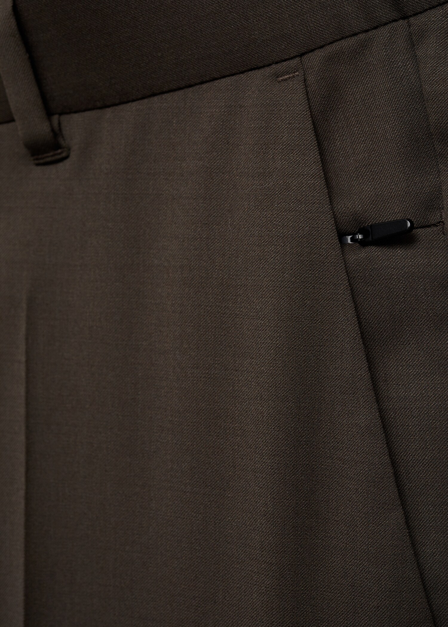 Coolmax® stretch-fabric slim-fit pants - Details of the article 0