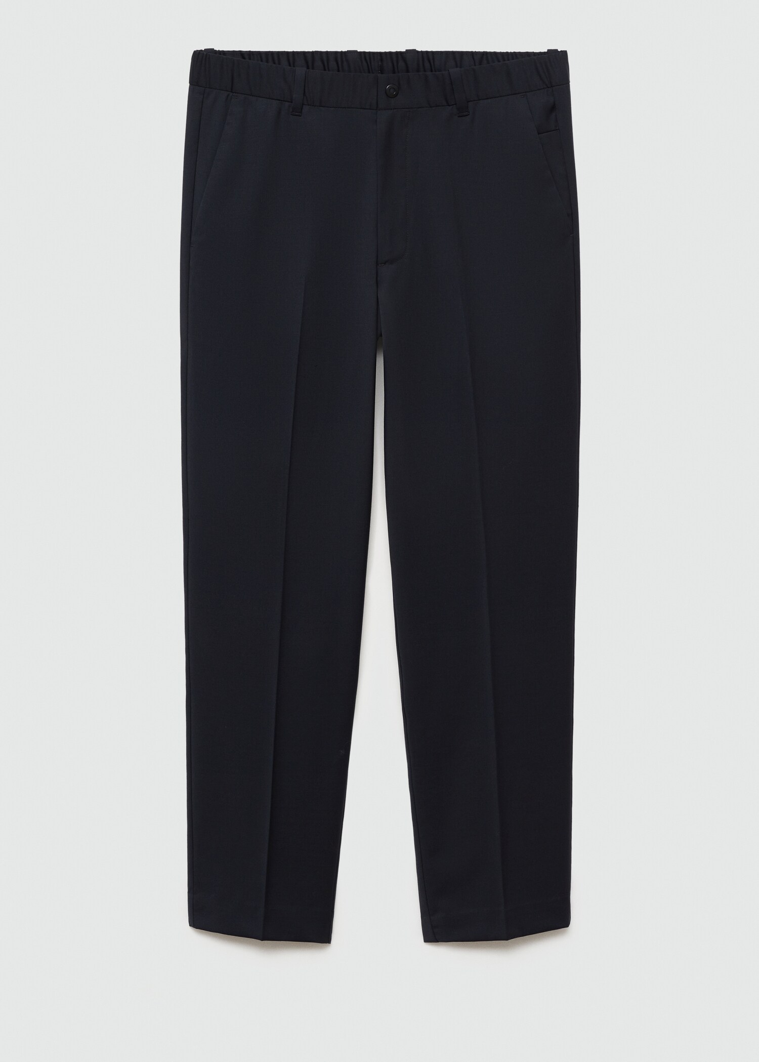 Coolmax® stretch-fabric slim-fit pants - Article without model