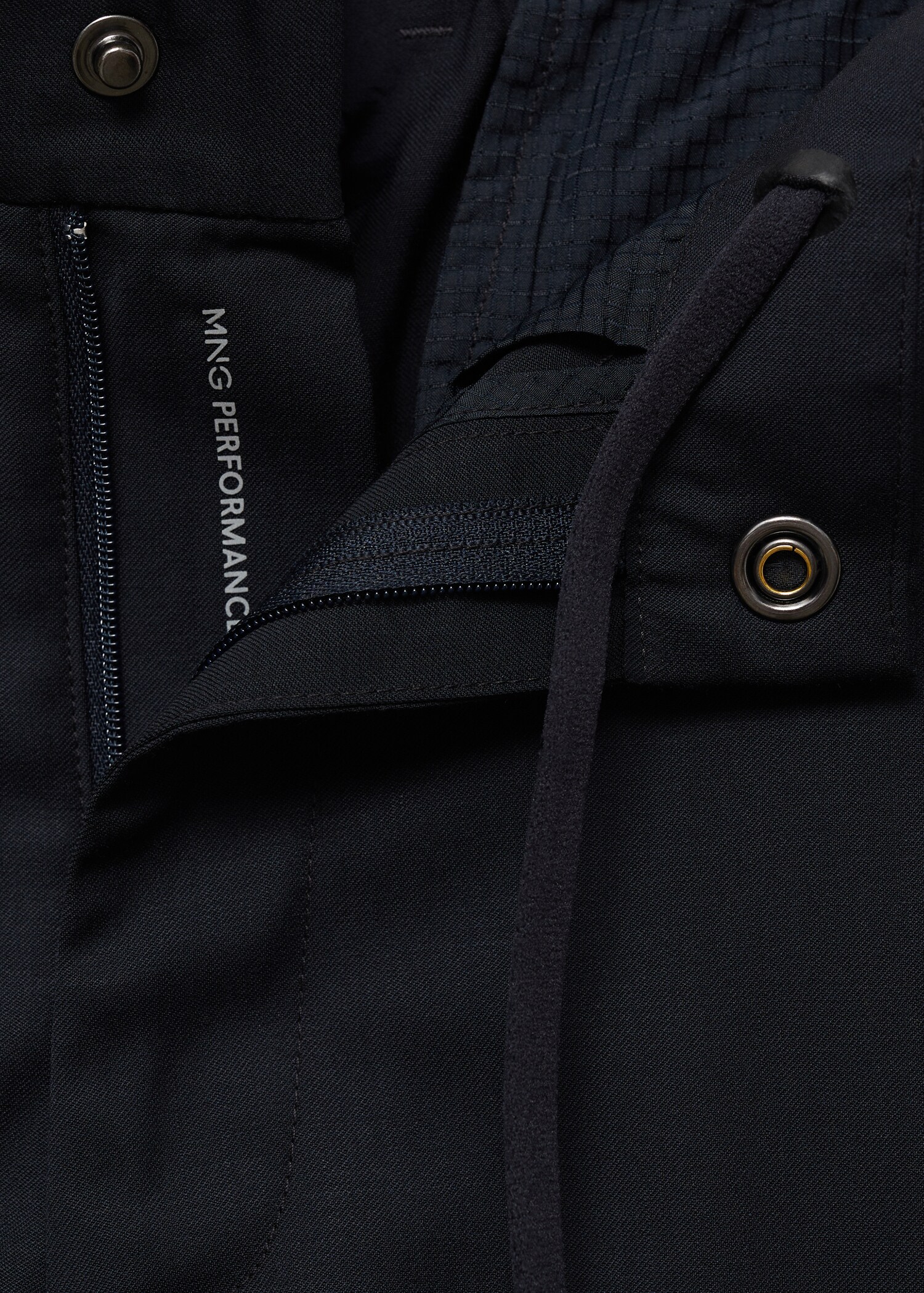 Coolmax® stretch-fabric slim-fit pants - Details of the article 8