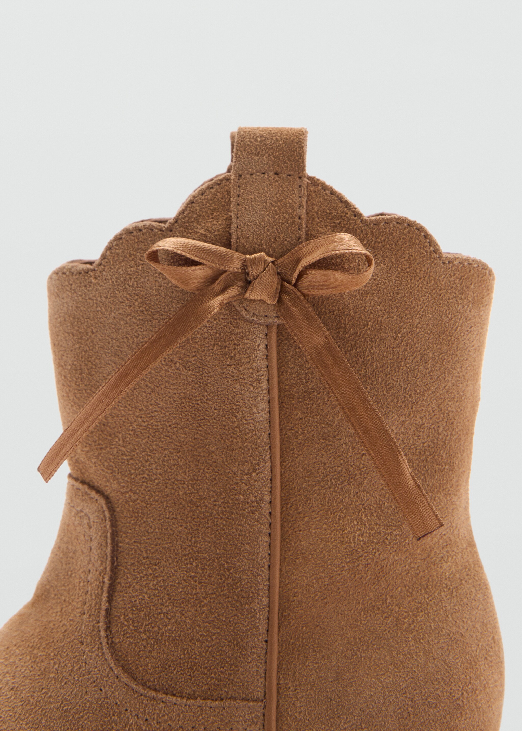 Botín piel cowboy - Detalle del artículo 2, Marrón medio. Ref: 77075968-00.