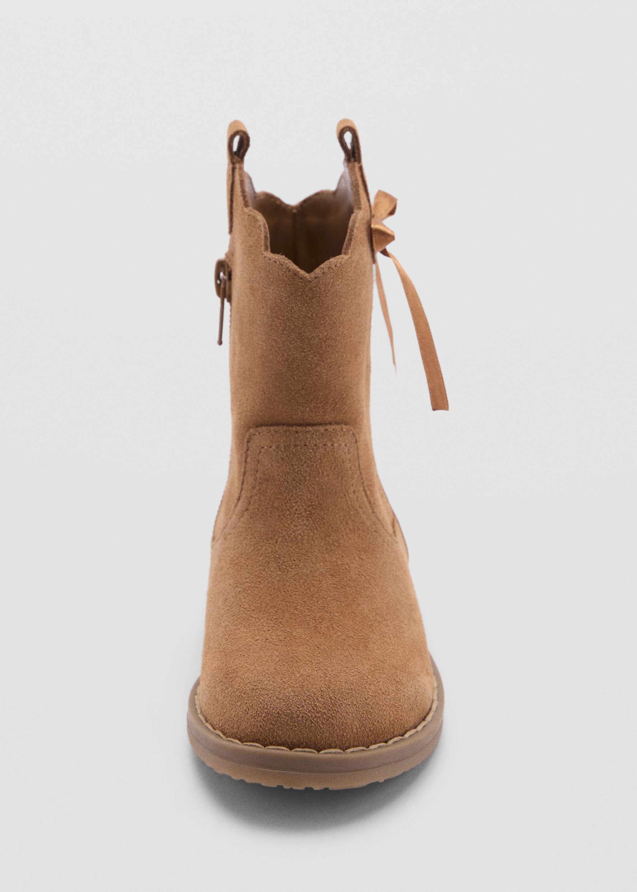 Botín piel cowboy - Detalle del artículo 3, Marrón medio. Ref: 77075968-00.