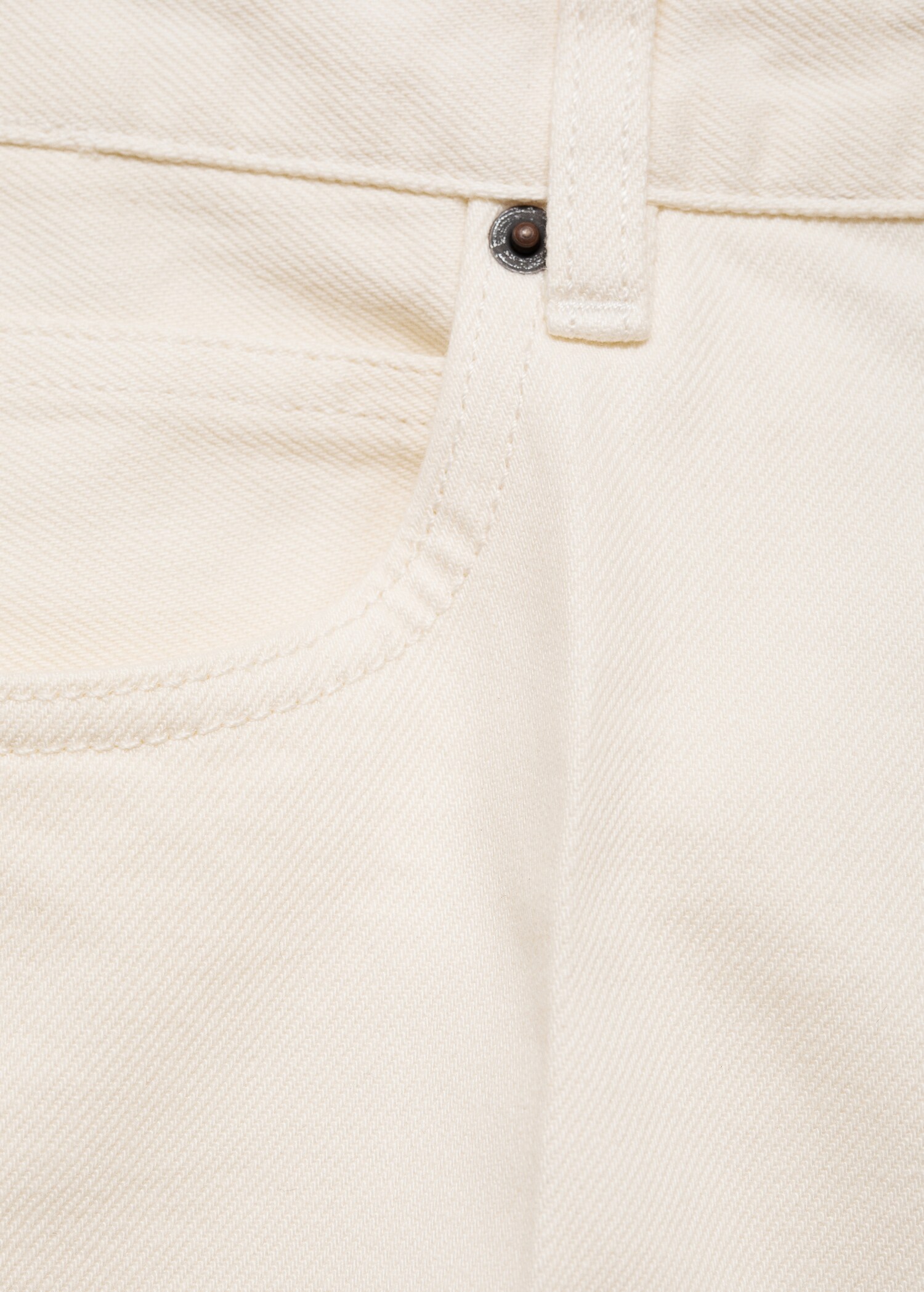 Relaxed-fit jeans with flattened stripe - Details of the article 0