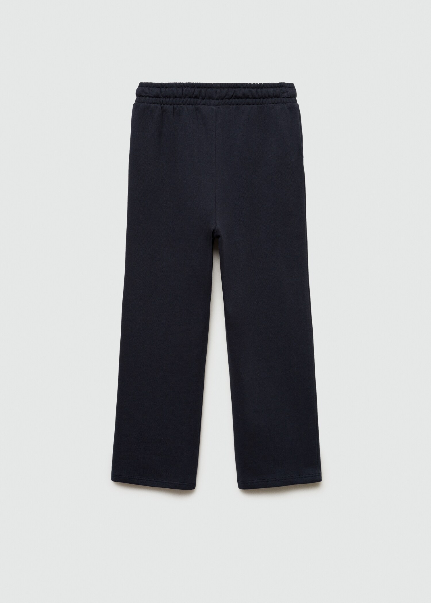 Straight-fit cotton trousers - Reverse of the article