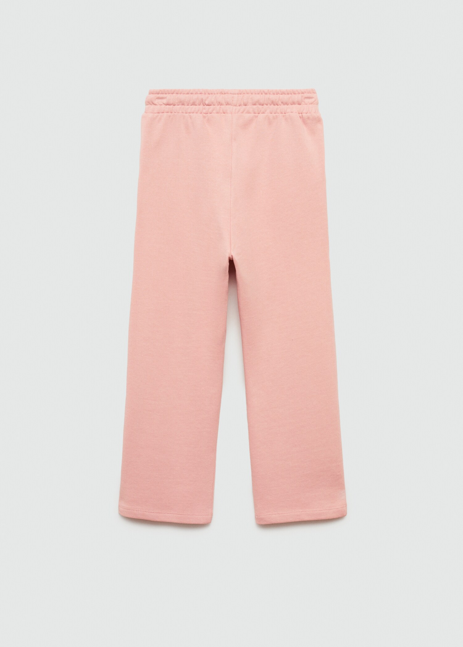 Straight-fit cotton trousers - Reverse of the article