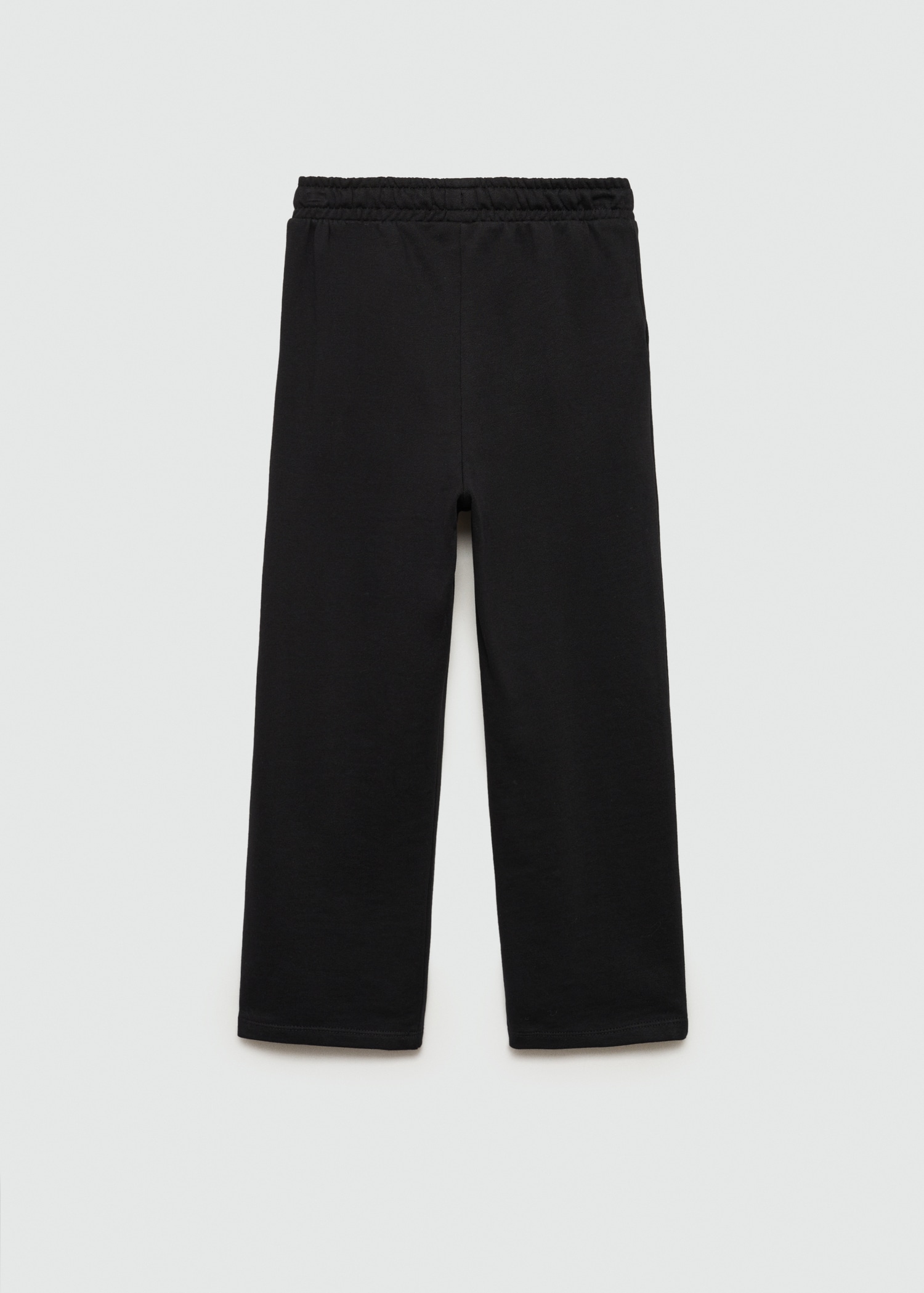 Straight-fit cotton trousers - Reverse of the article