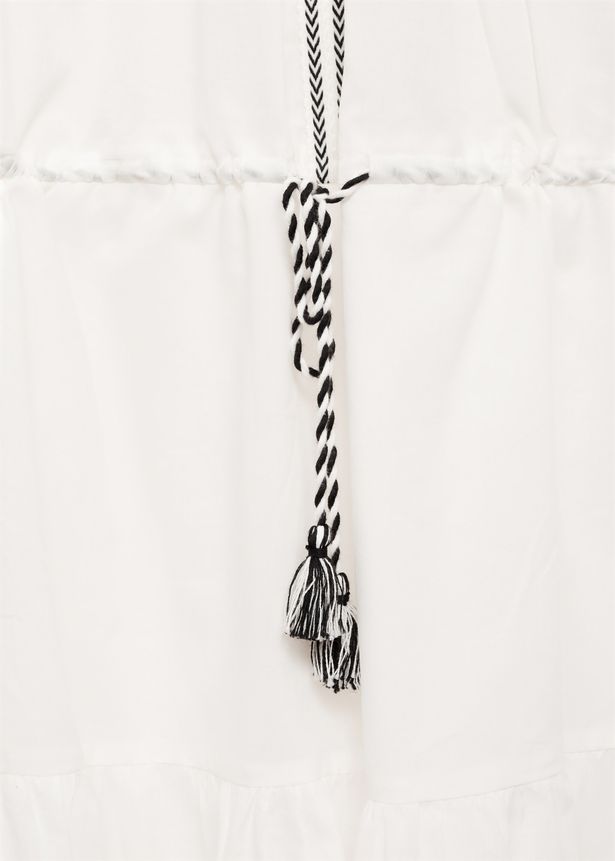 Cotton dress with embroidered details - Details of the article 8