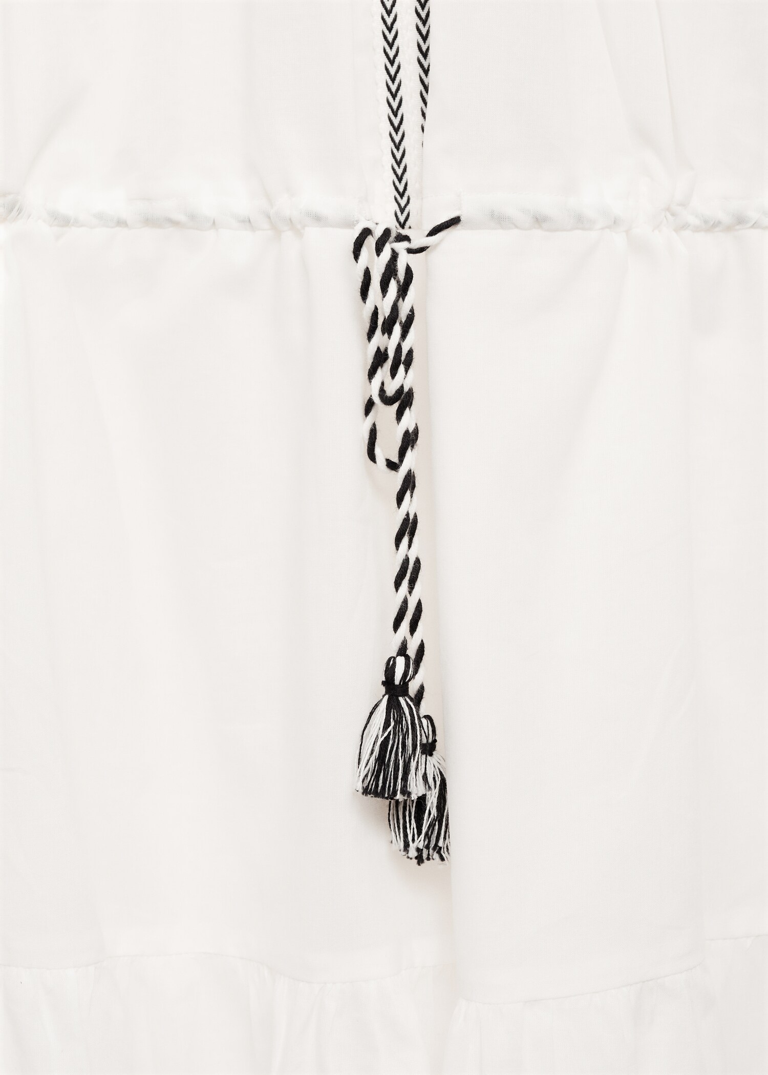 Cotton dress with embroidered details - Details of the article 8