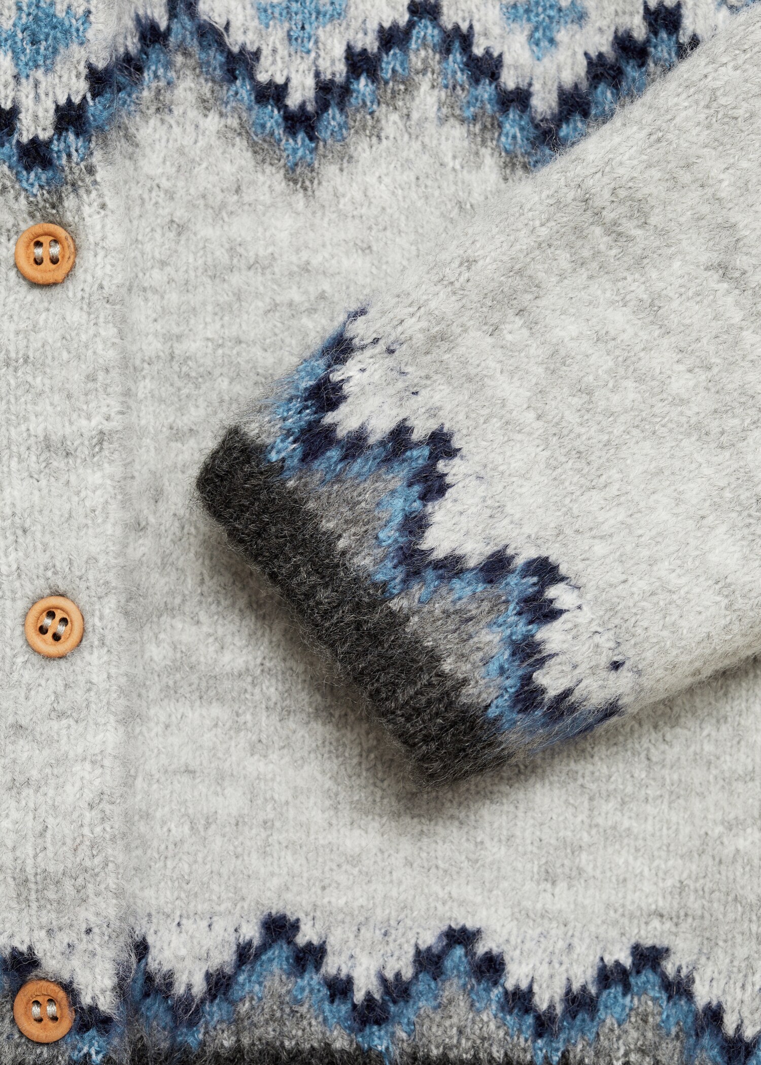 Cardigan maille jacquard - Détail de l'article 0