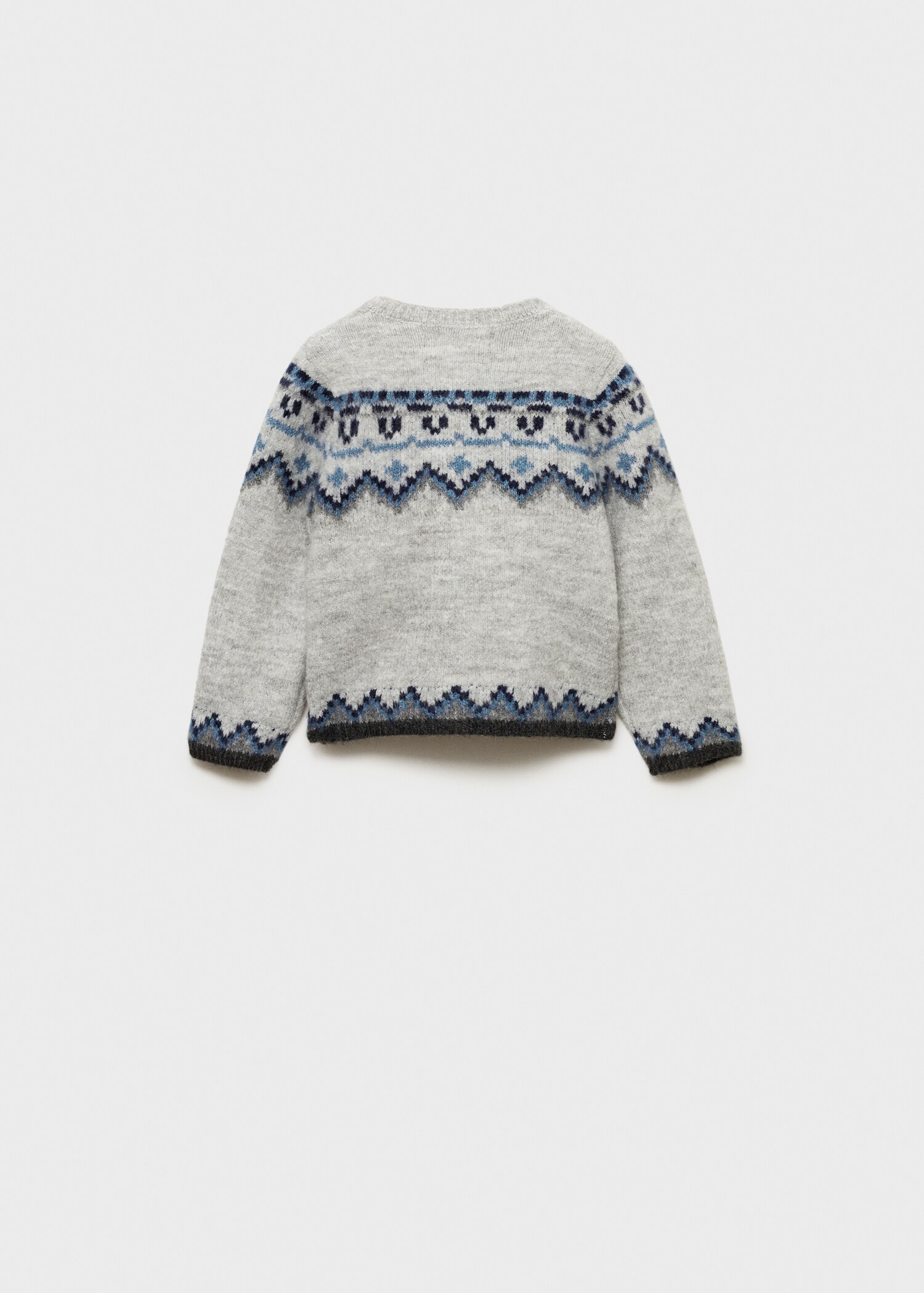 Cardigan maille jacquard - Verso de l’article