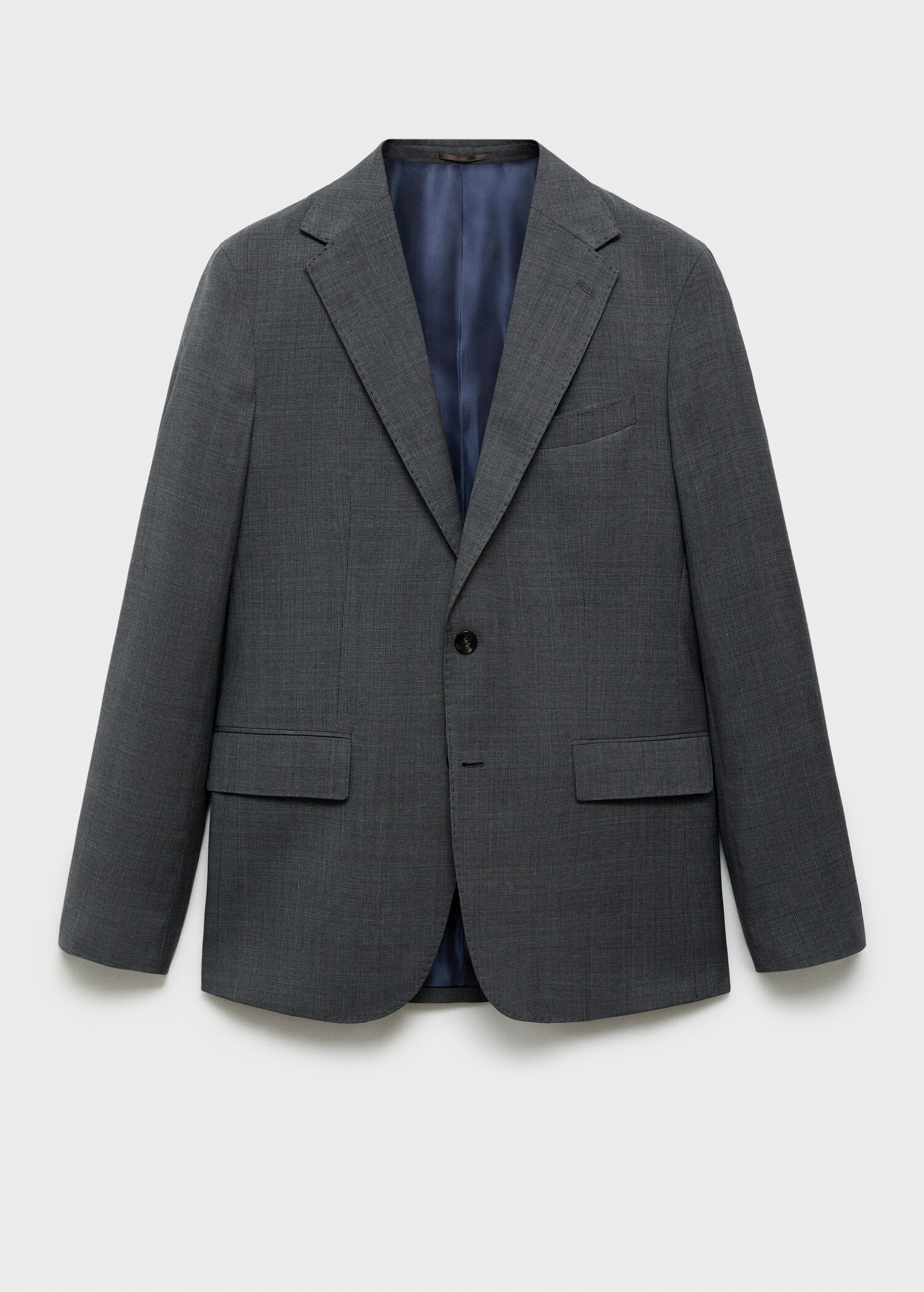 Venecia 100% virgin wool Prince of Wales check suit jacket - Article without model