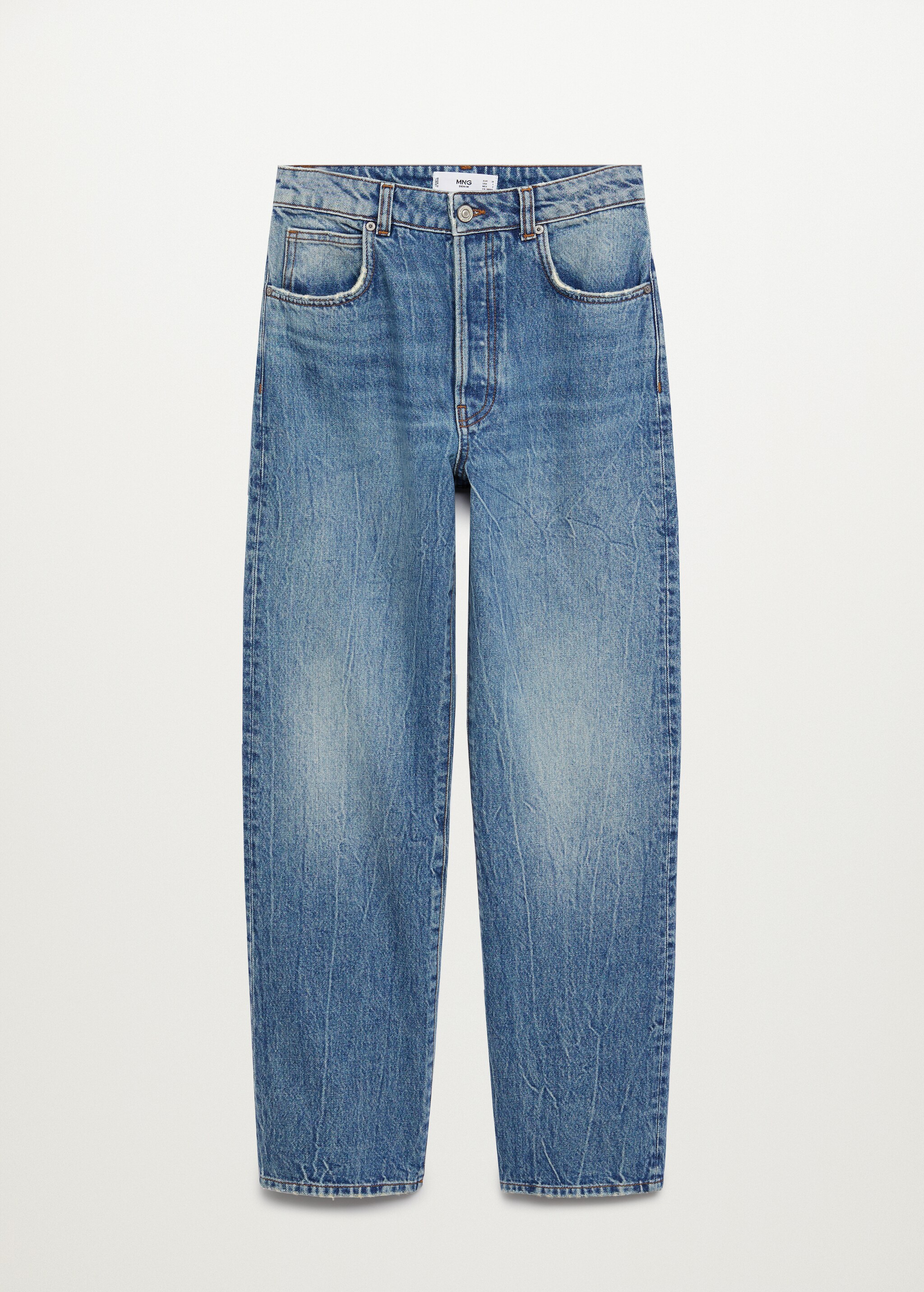 Relaxed Jeans in Used-Optik - Artikel ohne Model