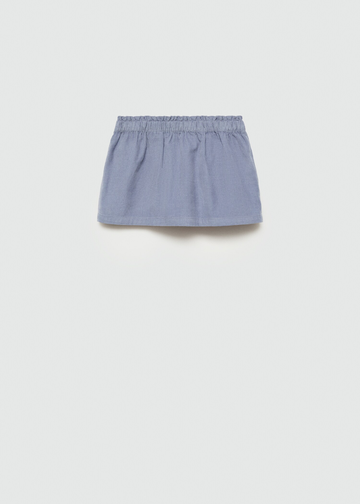 Corduroy cotton skirt - Reverse of the article