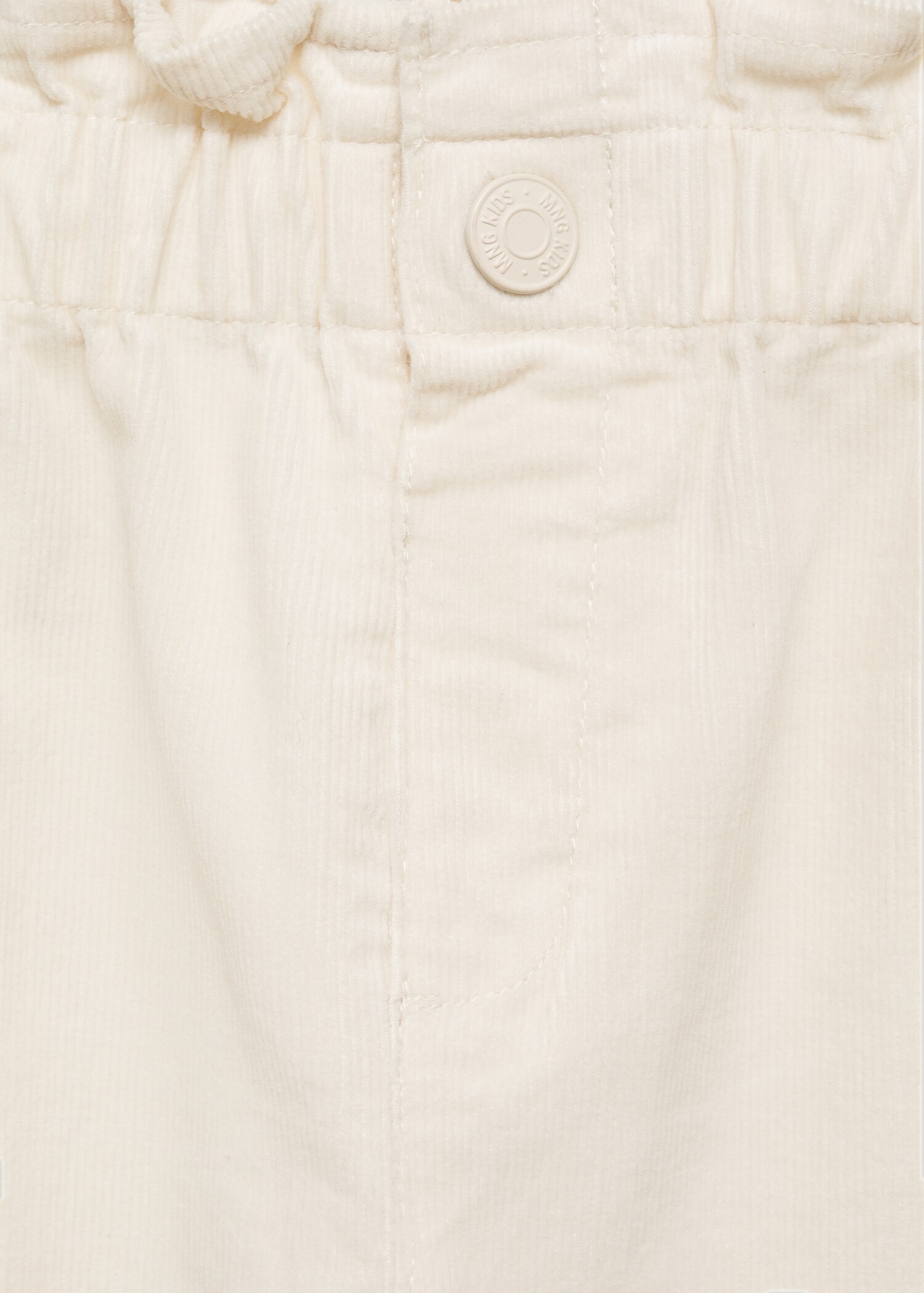 Corduroy paper bag pants - Details of the article 8