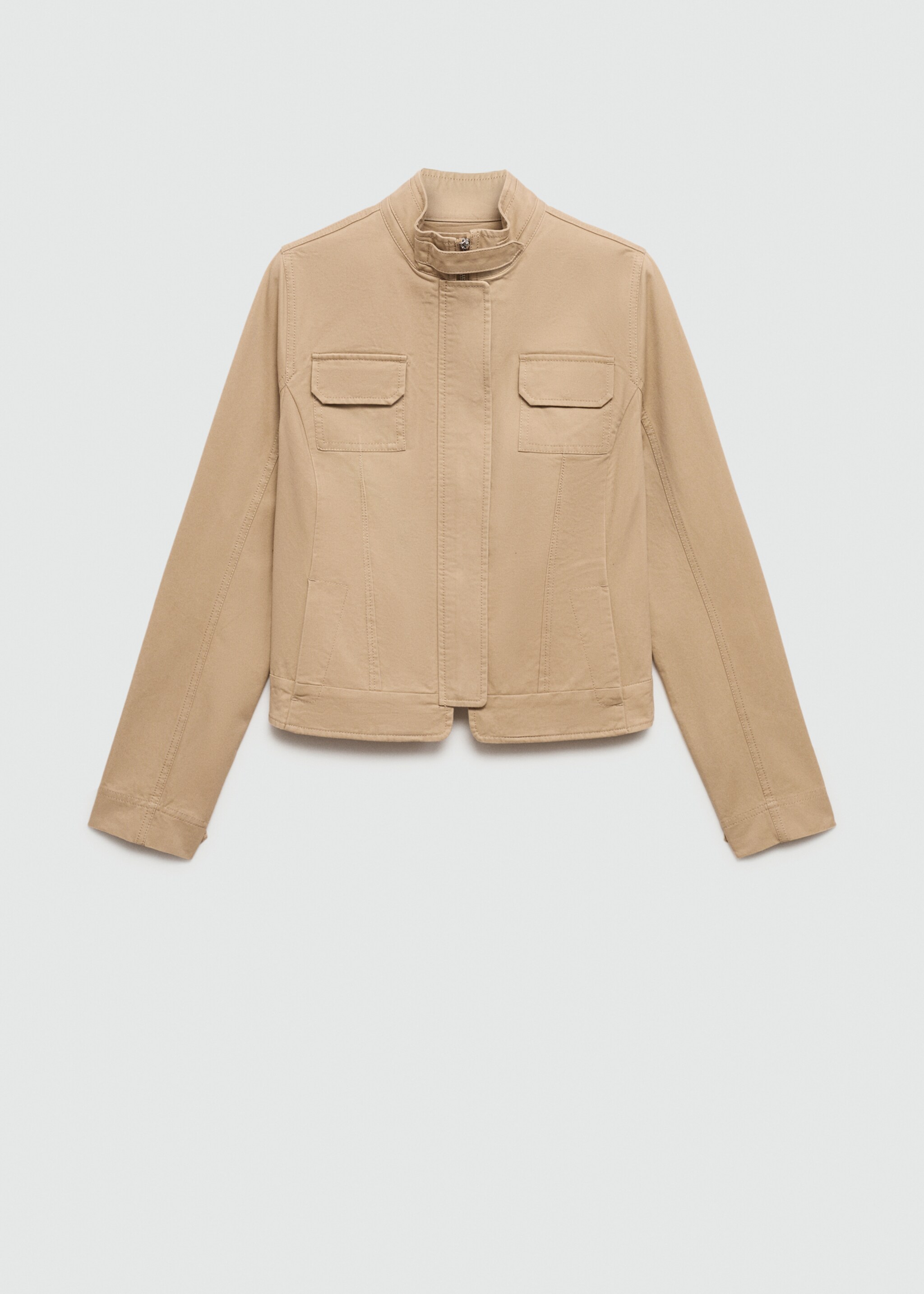 Pockets denim jacket - Article without model