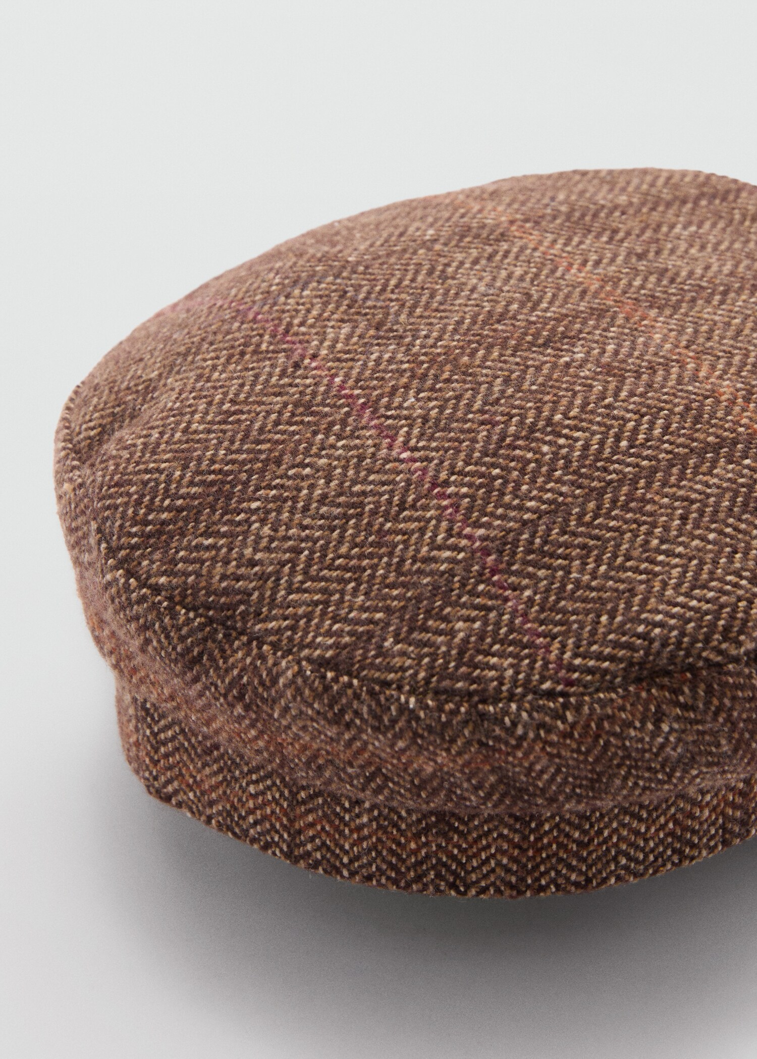 Baker Boy Hat mit Fischgrätmuster - Detail des Artikels 1
