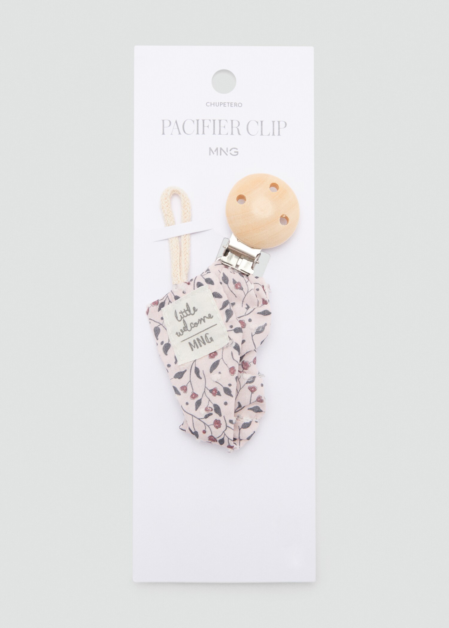 Printed brooch pacifier holder - Article without model