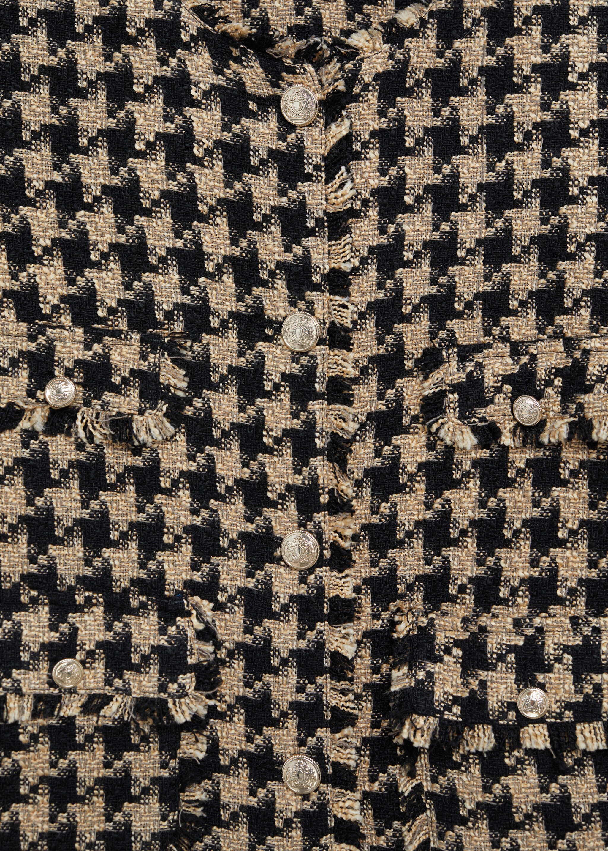 Chaqueta tweed bolsillos - Detalle del artículo 8