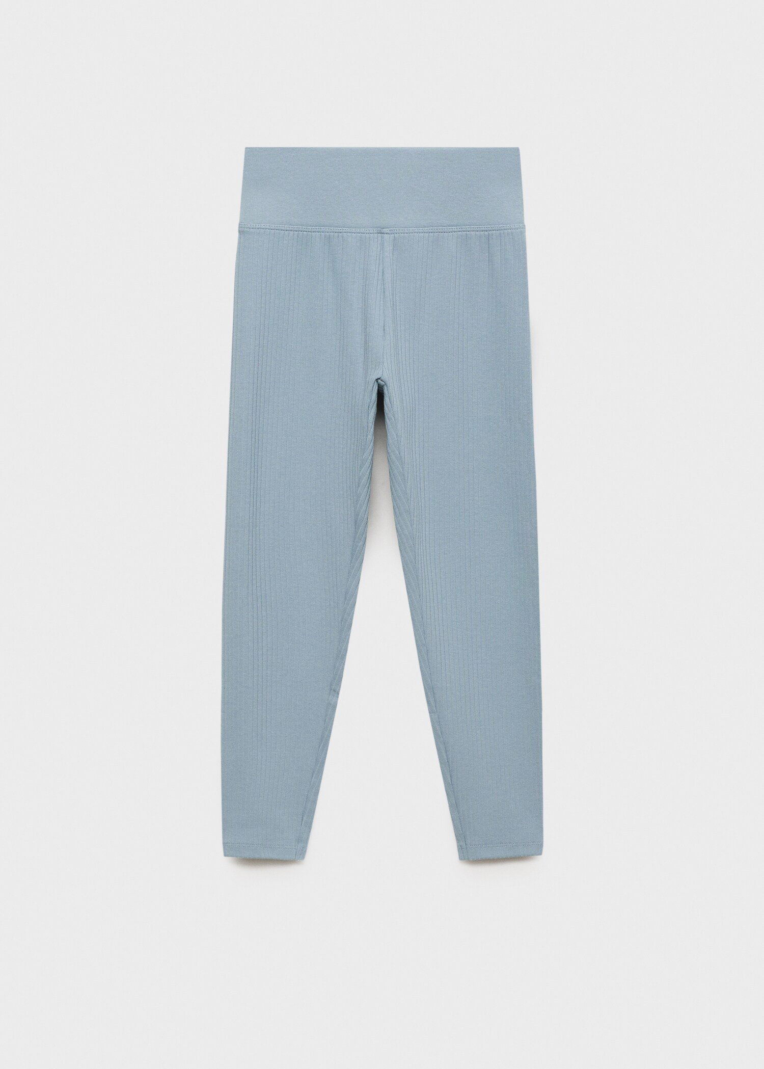 Cotton ribbed leggings - Article without model