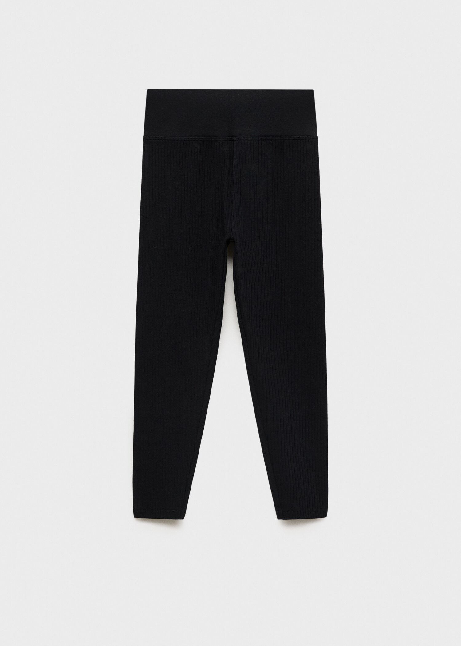 Legging maille côtelée coton - Article sans modèle