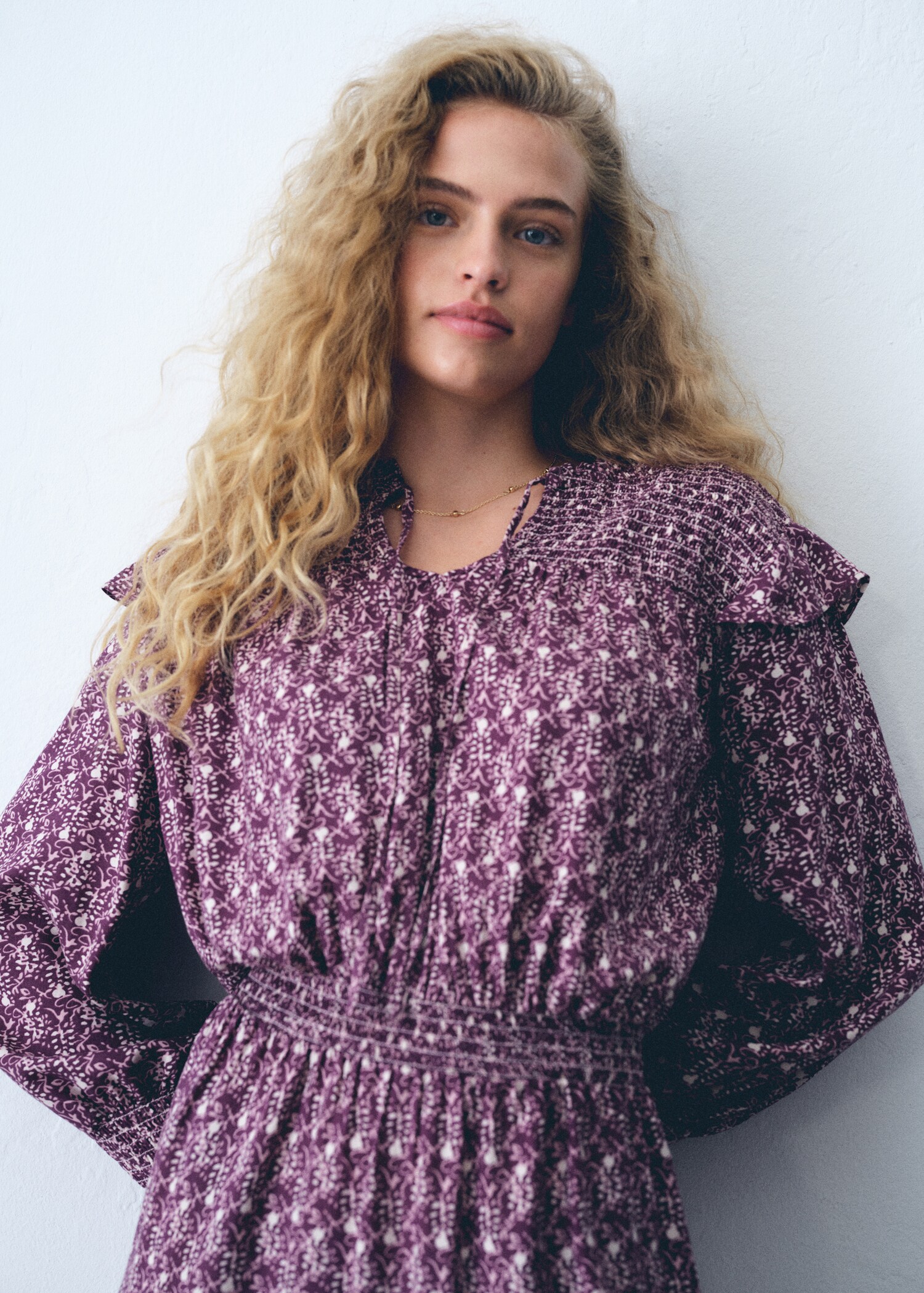 Vestit floral frunzit - Detall de l'article 5