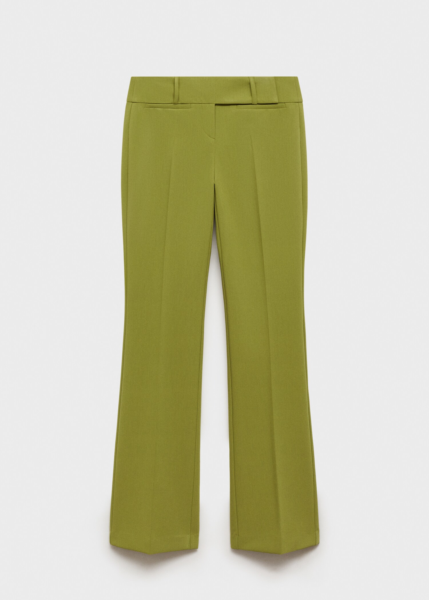 Low-rise flared trousers - Article without model