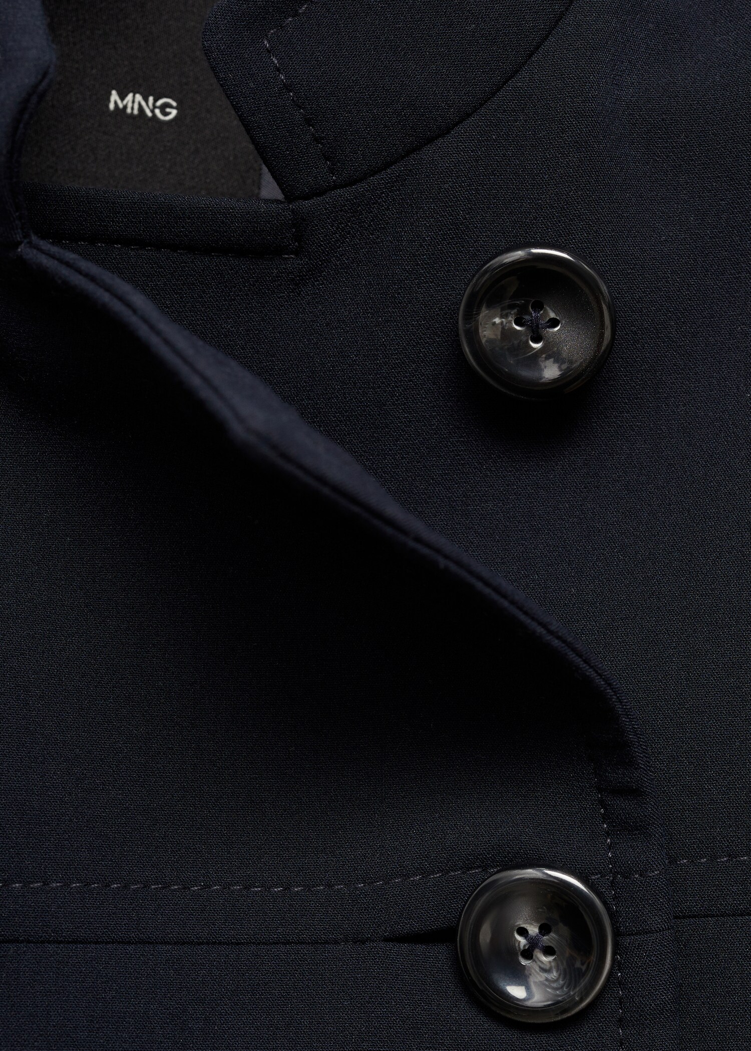 Veste crop double boutonnage - Détail de l'article 0