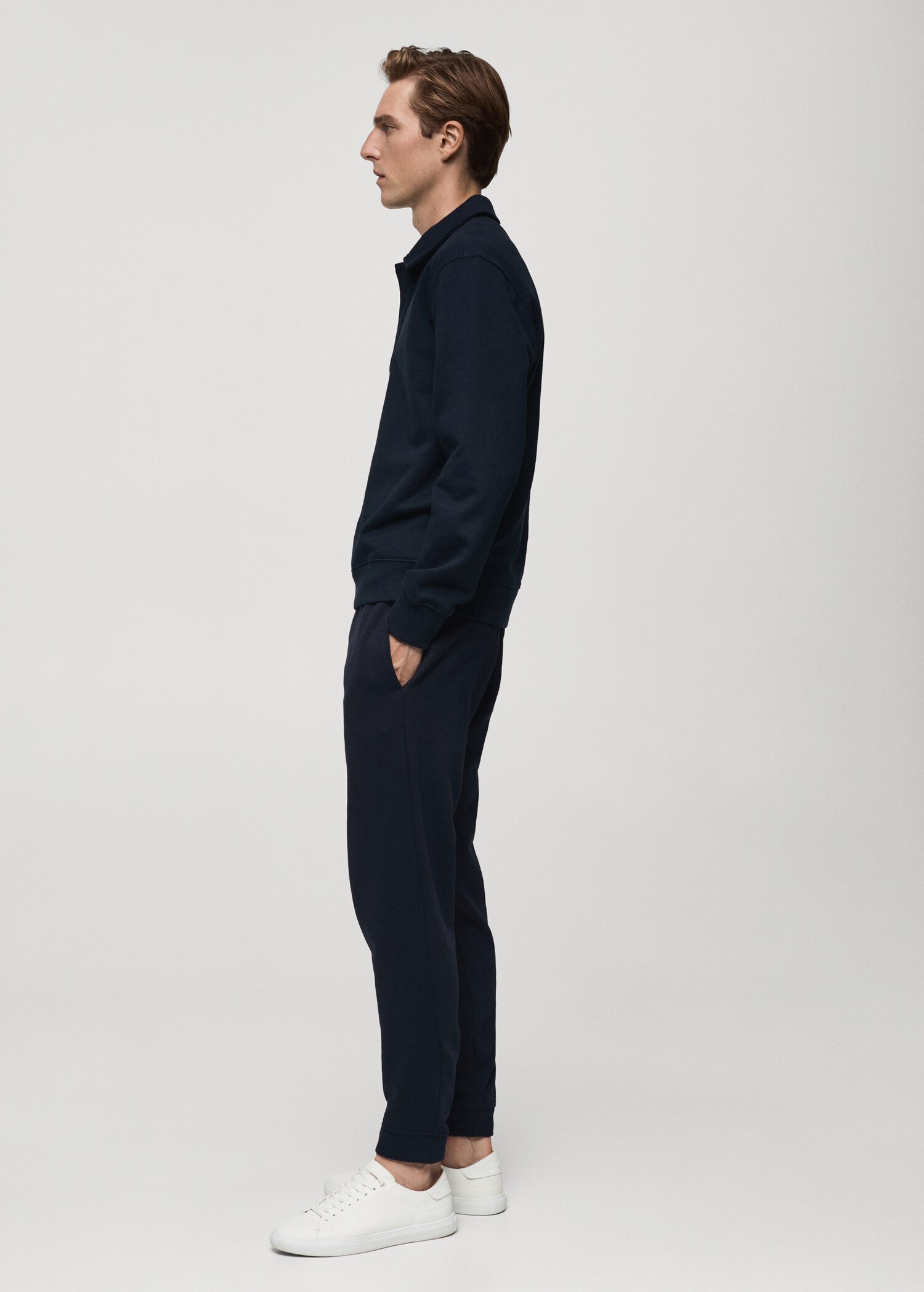 Jogger Pants aus Baumwolle mit Kordelzug - Detail des Artikels 2