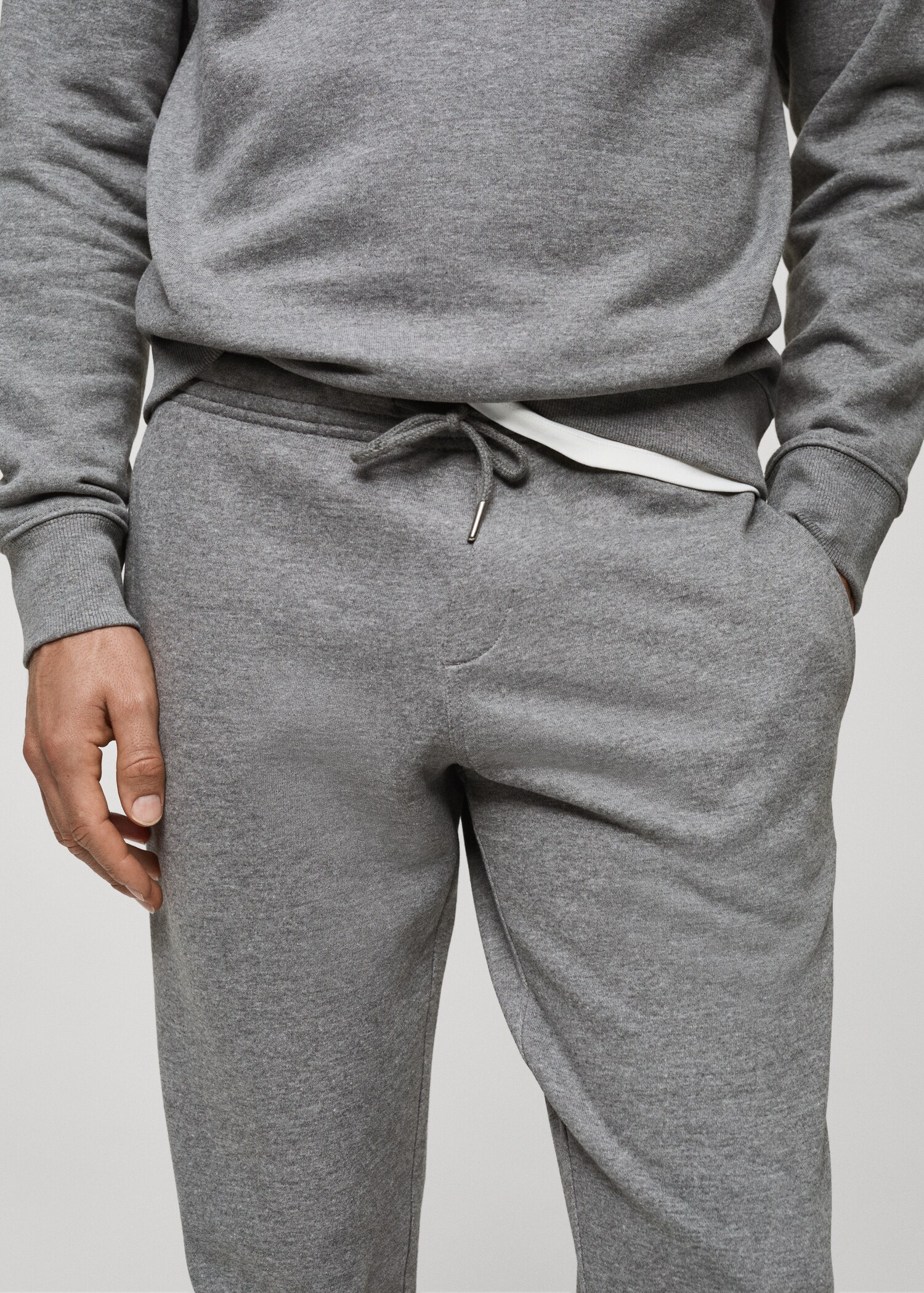 Jogger Pants aus Baumwolle mit Kordelzug - Detail des Artikels 1