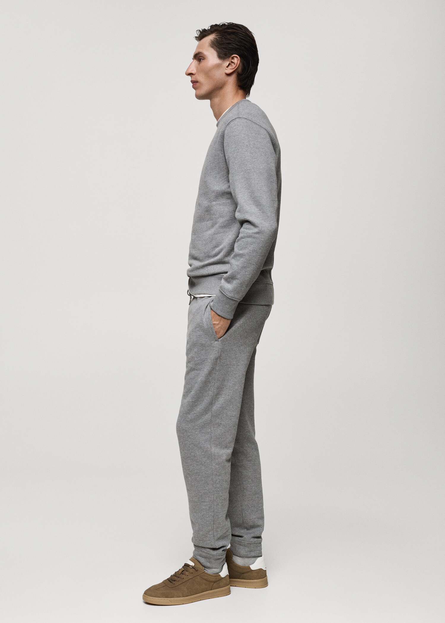 Jogger Pants aus Baumwolle mit Kordelzug - Detail des Artikels 2