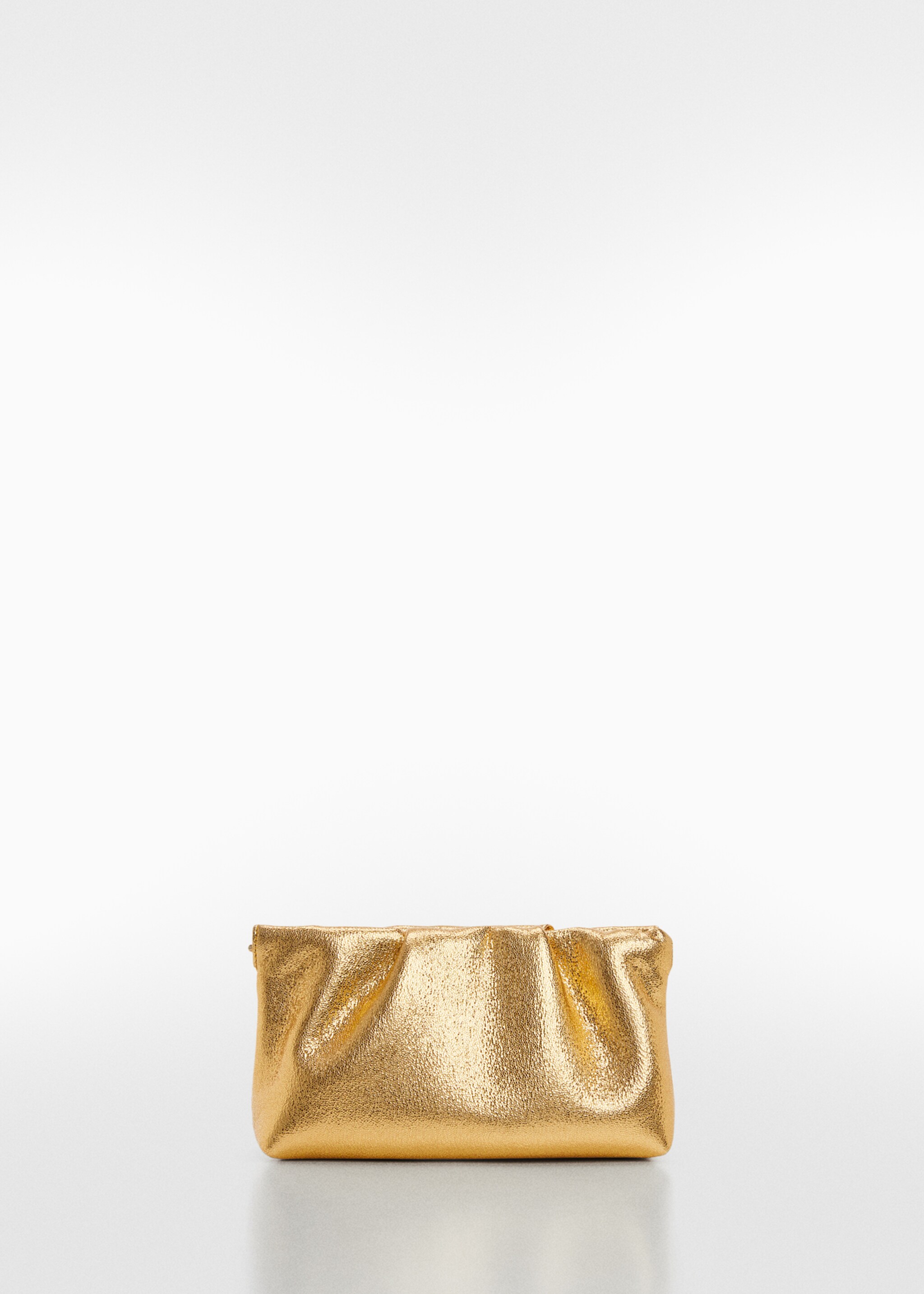 Gesteppte Tasche mit Kette - Artikel ohne Model, Gold. Ref: 77077115-00.
