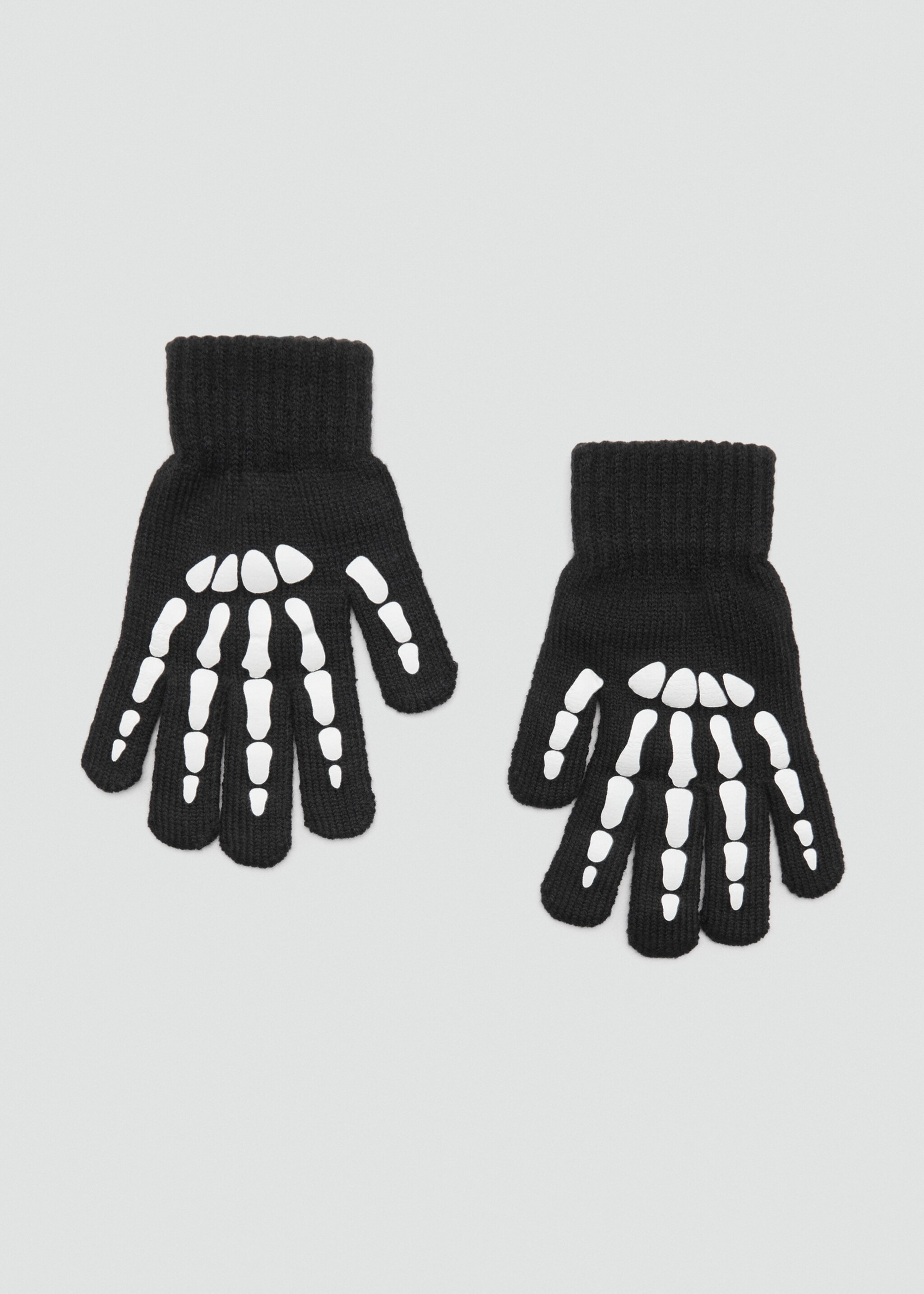 Gants maille têtes de mort - Article sans modèle