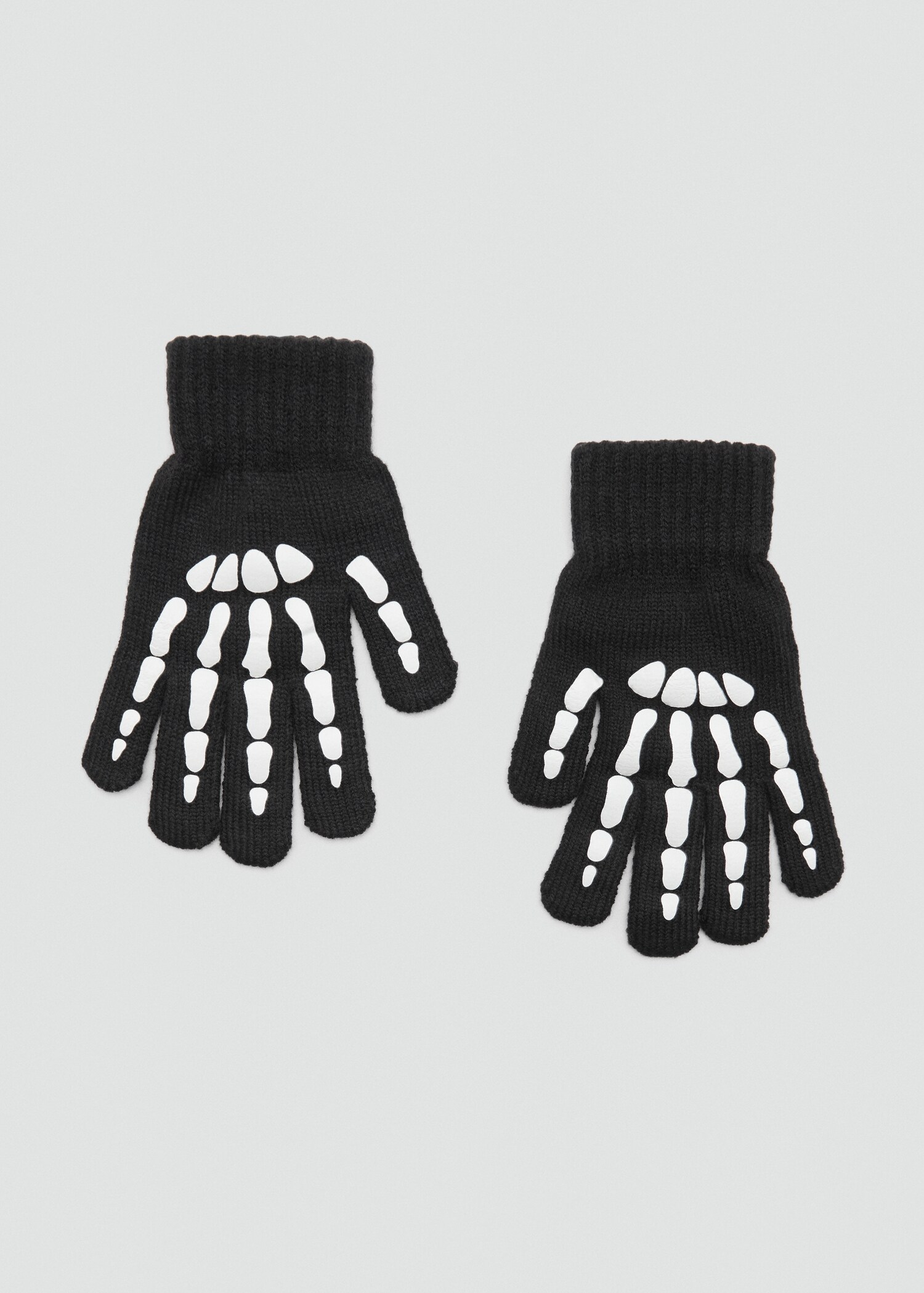 Skull knit gloves - Article without model