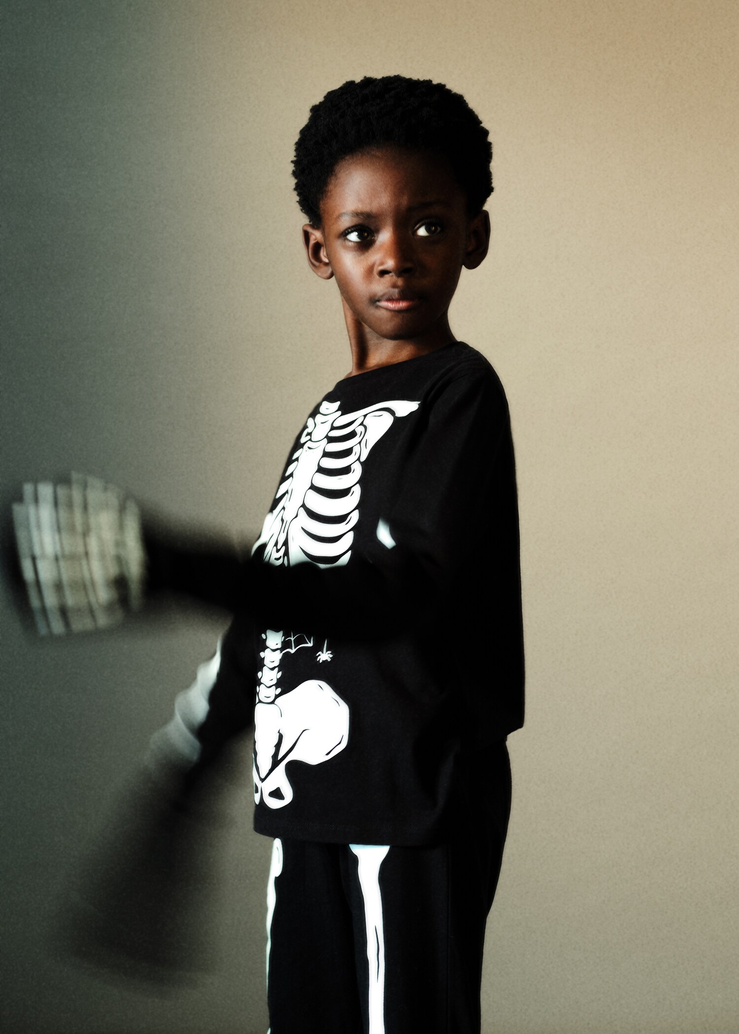 Skull knit gloves - Details of the article 5
