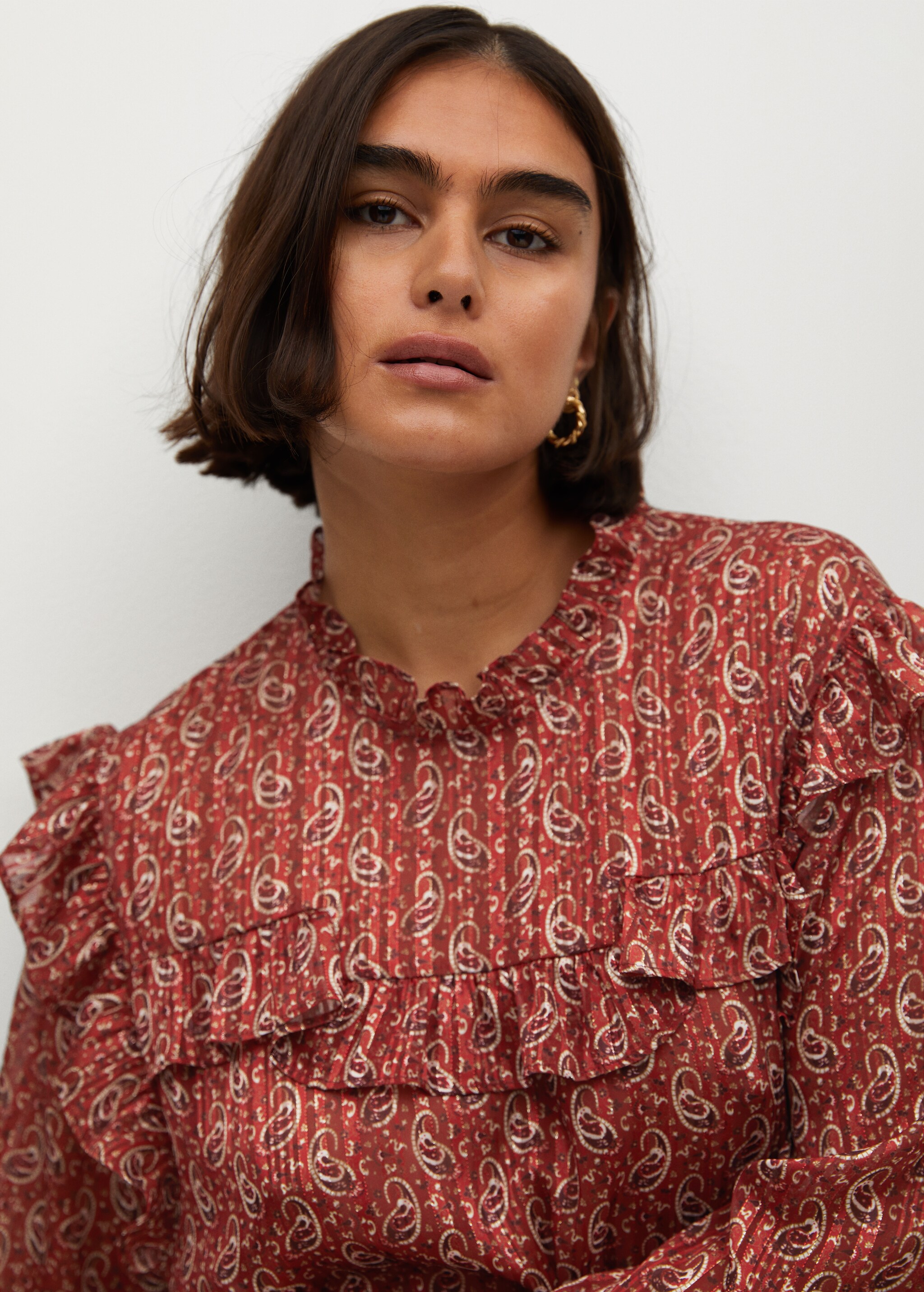 Vestido paisley volantes - Detalle del artículo 1