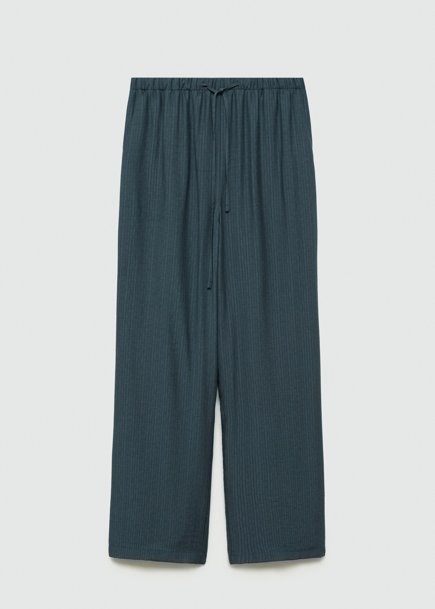 Fließende Hose mit Knoten - Artikel ohne Model
