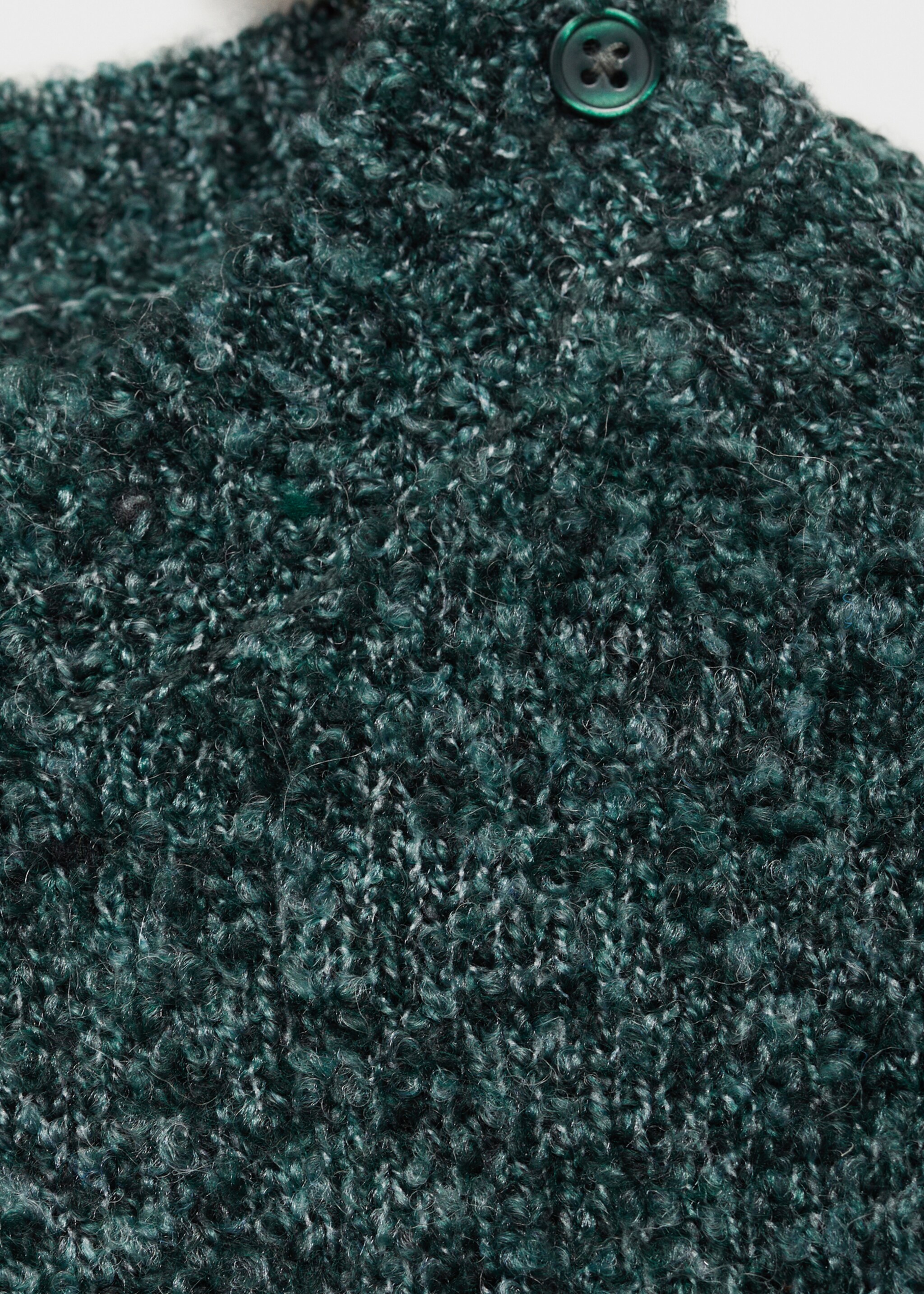 Pull grosses mailles - Détail de l'article 8, Vert foncé. Ref: 77077659-00.