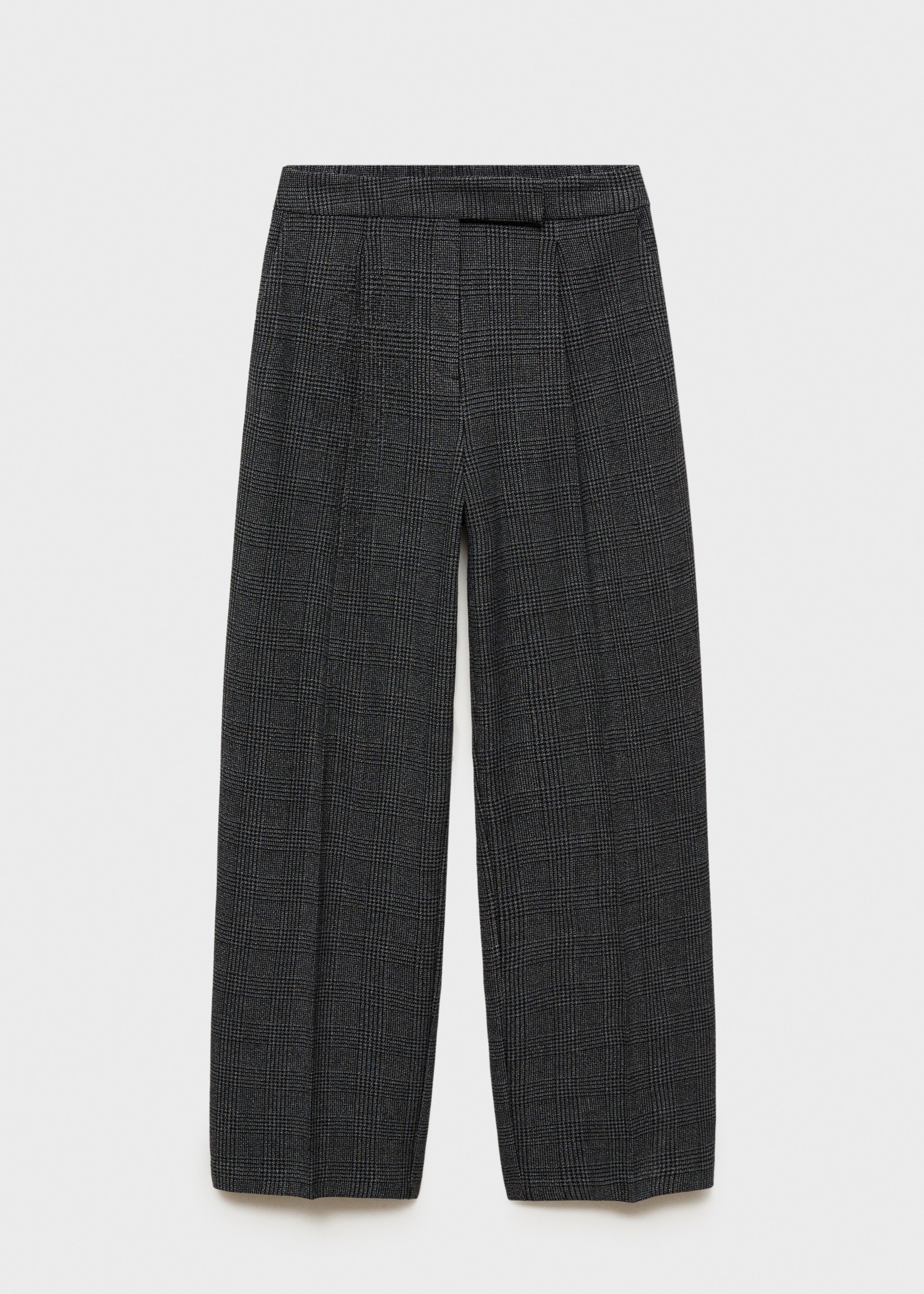 Gerade Tweed-Hose - Artikel ohne Model, Schwarz. Ref: 77077676-00.