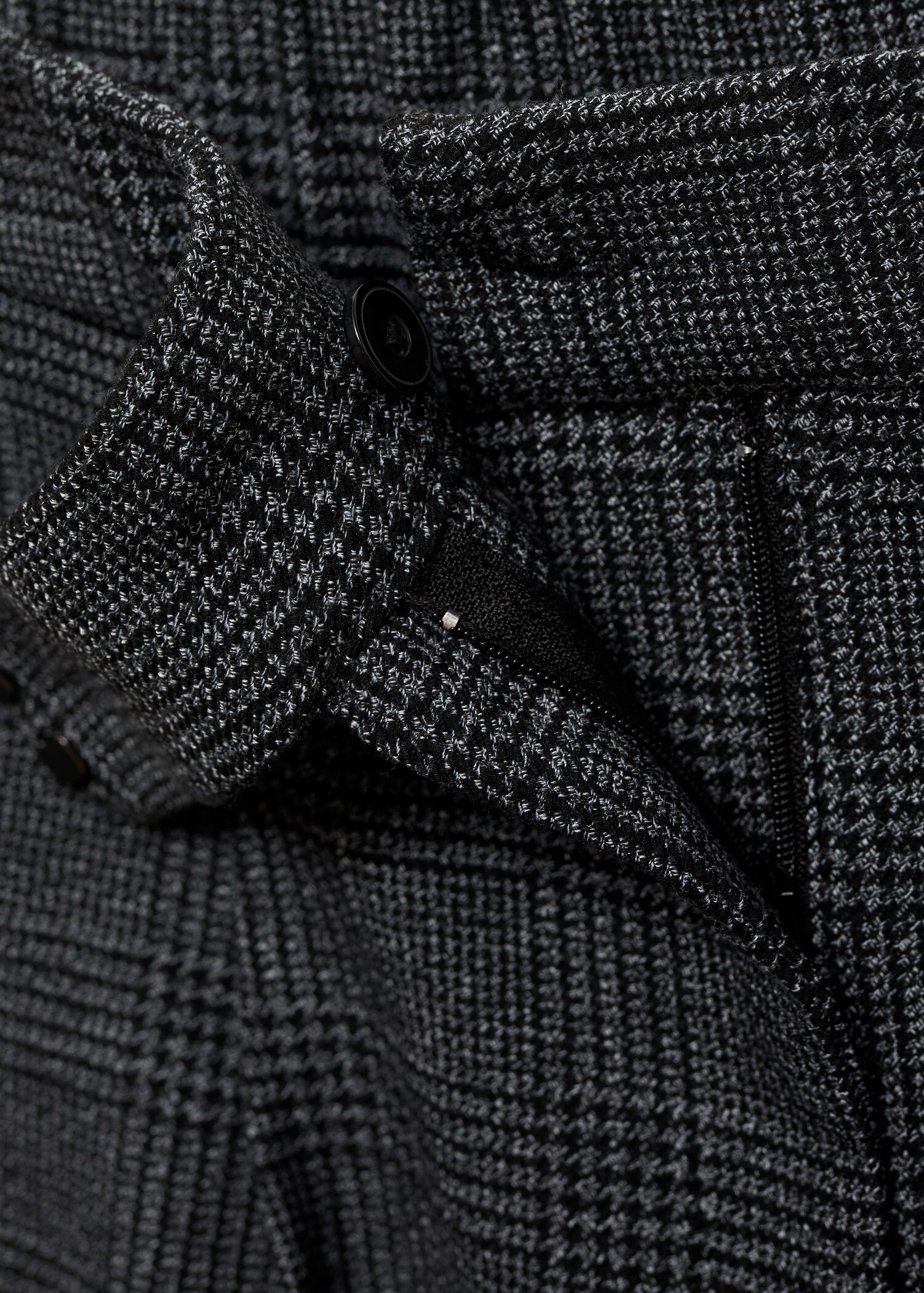 Rechte tweed broek - Detail van het artikel 0