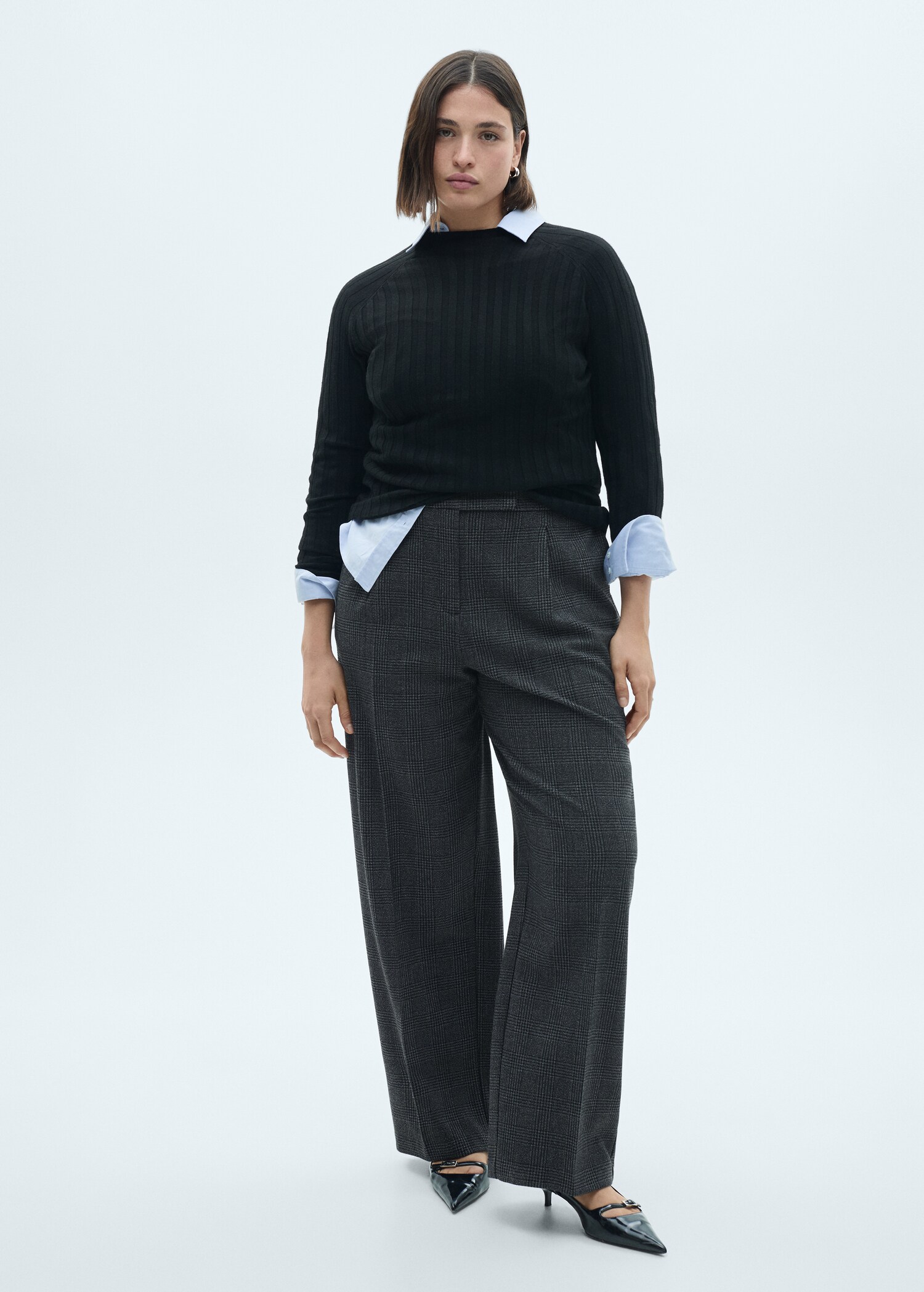 Rechte tweed broek - Detail van het artikel 3