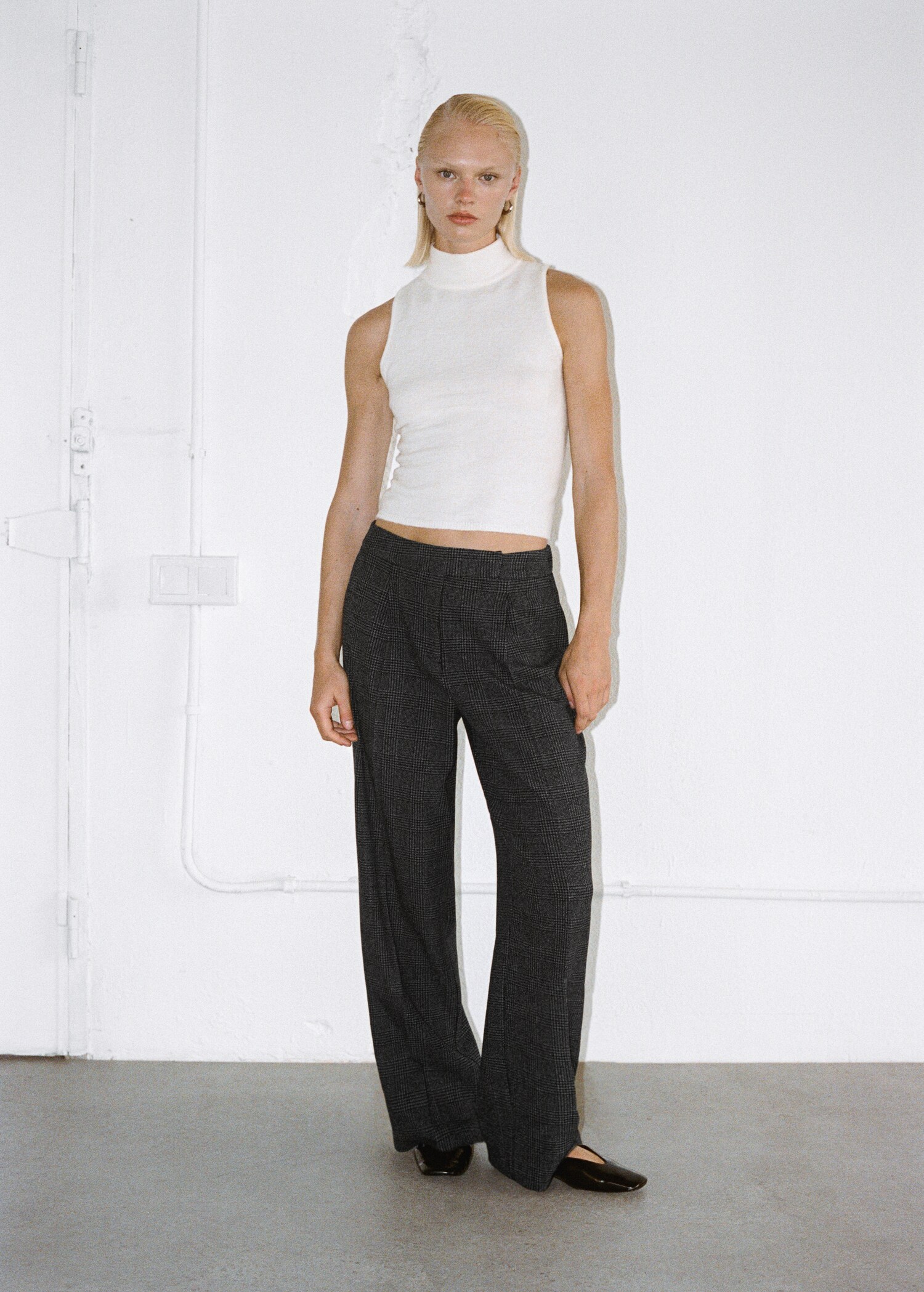 Rechte tweed broek - Detail van het artikel 6